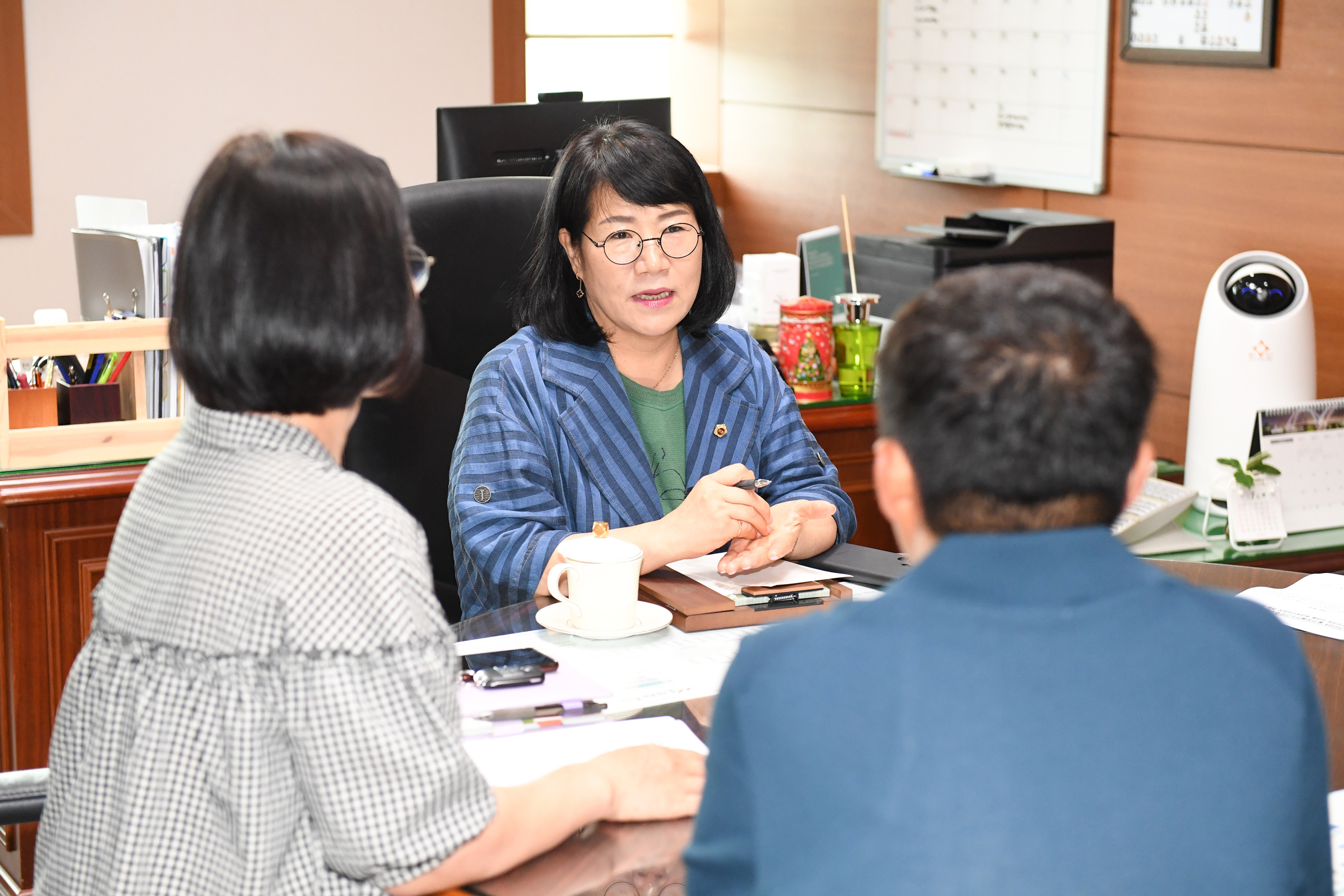 이영해 환경복지위원장, 울산장애인주간보호시설협회 관계자 간담회2