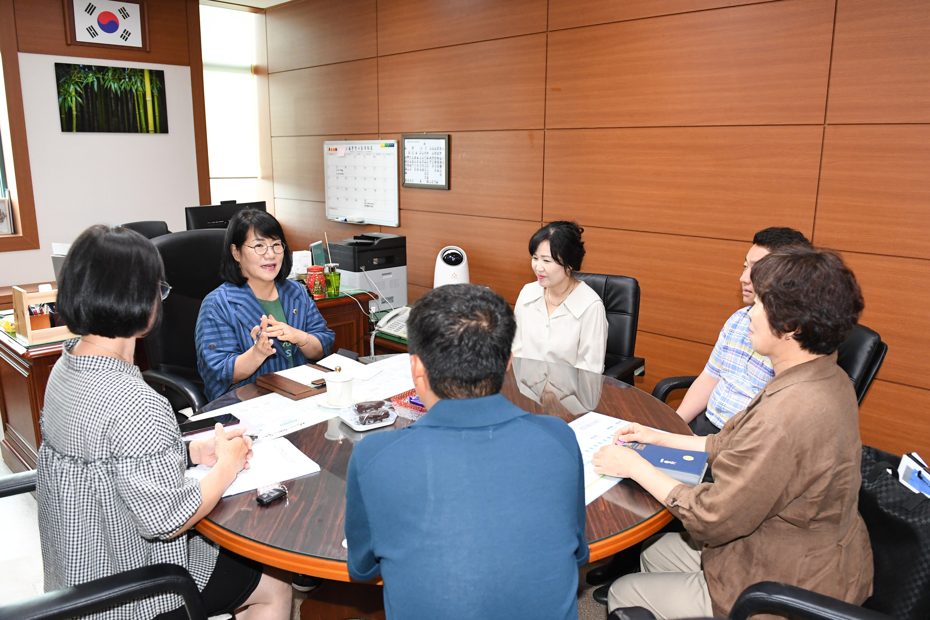 이영해 환경복지위원장, 울산장애인주간보호시설협회 관계자 간담회4