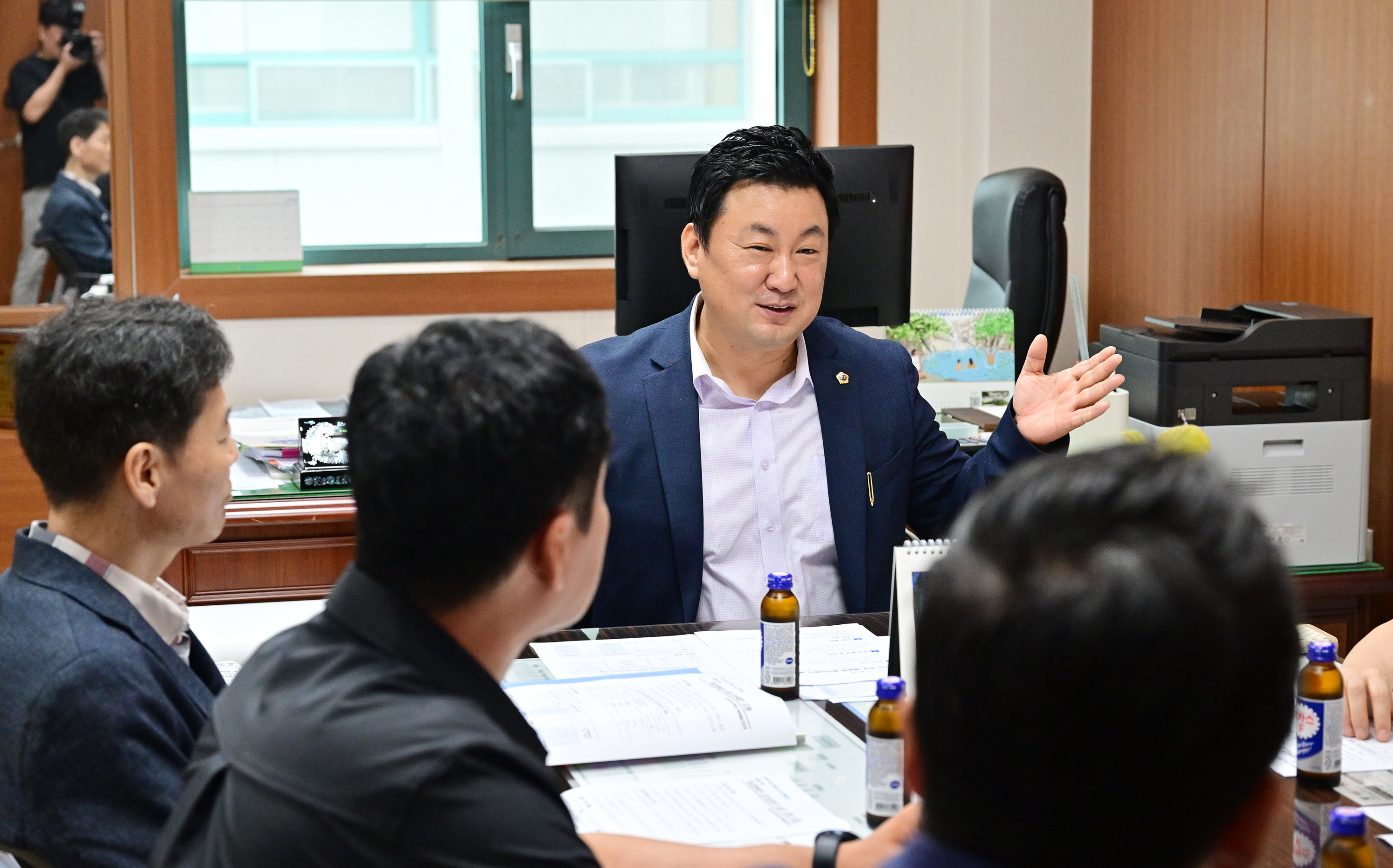 안대룡 의원, 학교 체육관 환경개선 간담회4