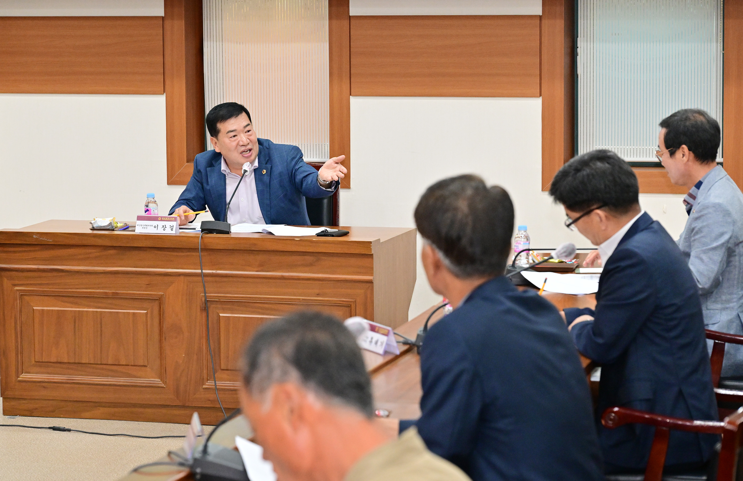 이장걸 예산결산특별위원장, 바르게살기운동협의회 예산 및 현안사항 청취 간담회5