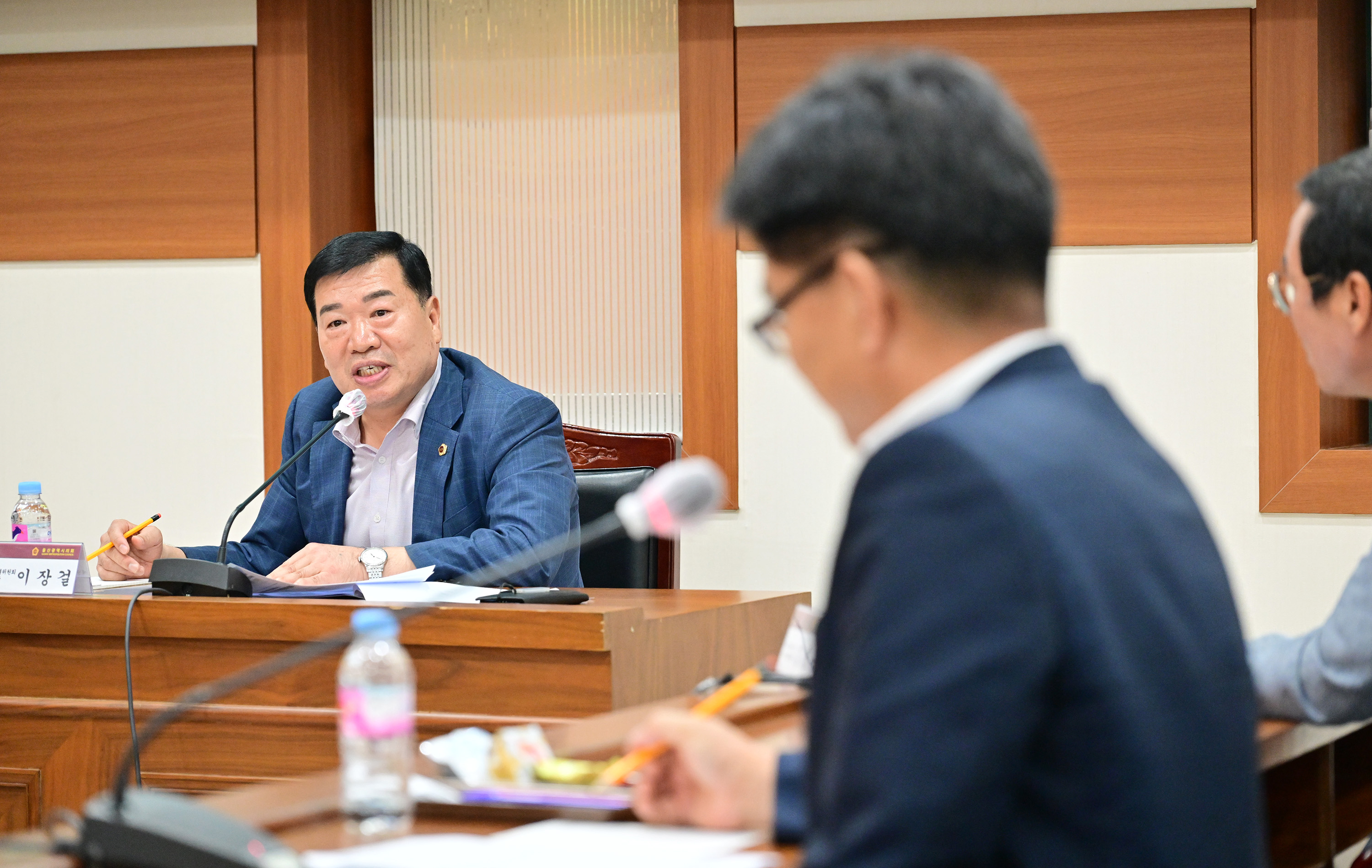 이장걸 예산결산특별위원장, 바르게살기운동협의회 예산 및 현안사항 청취 간담회6