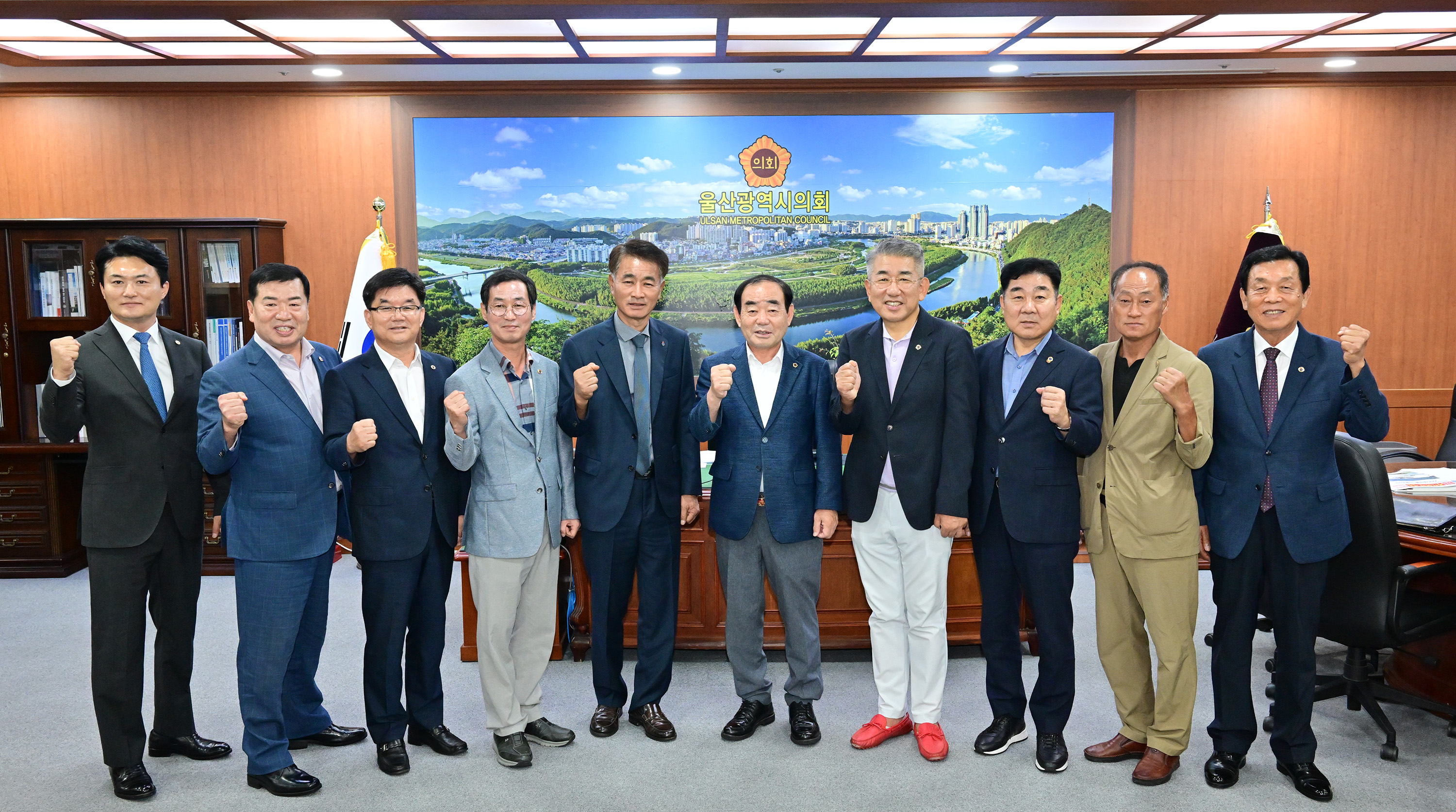 이장걸 예산결산특별위원장, 바르게살기운동협의회 예산 및 현안사항 청취 간담회9