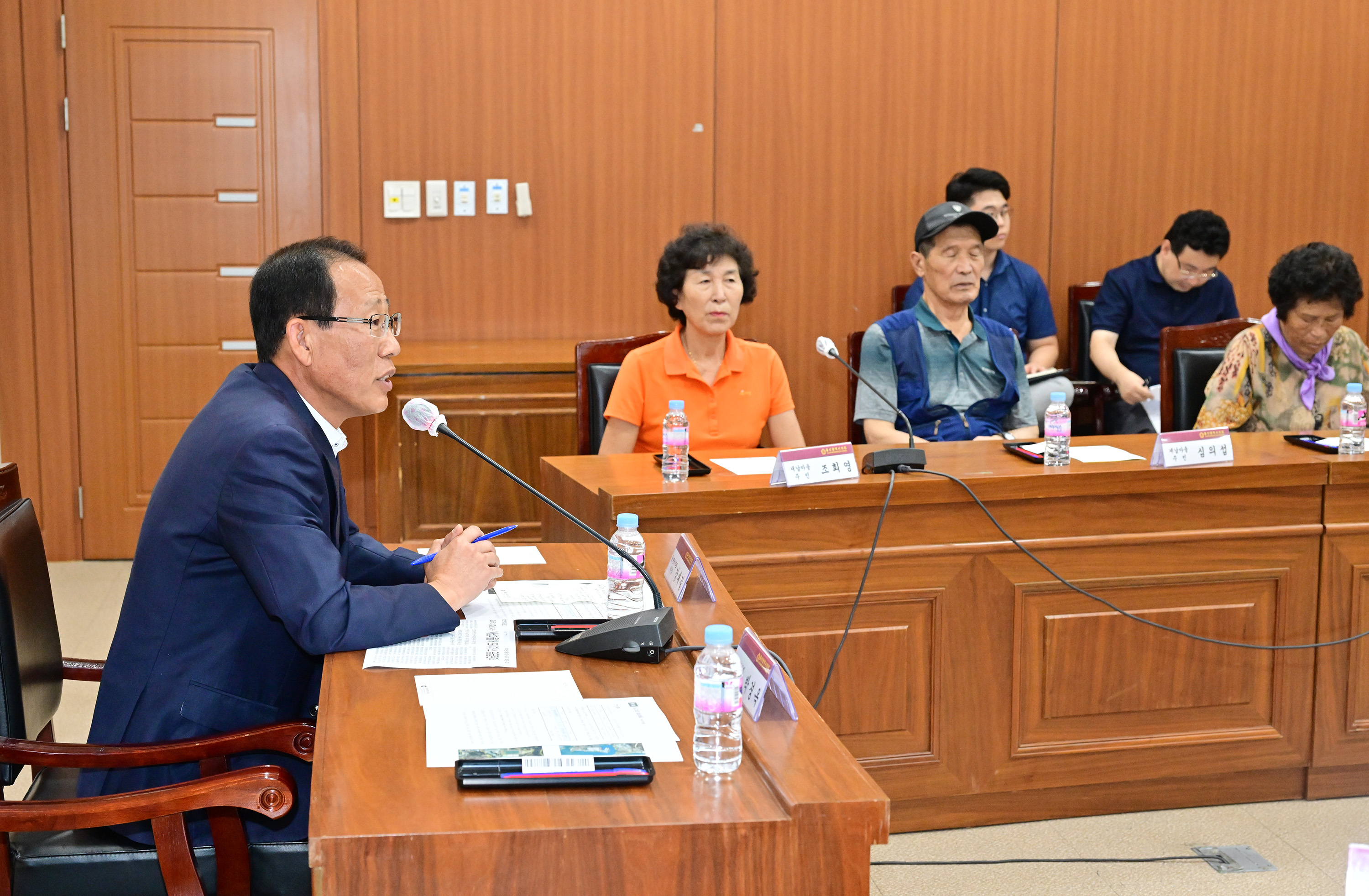 홍유준 의원, 동구 서부동 새납마을 도시가스 보급 현황 간담회11