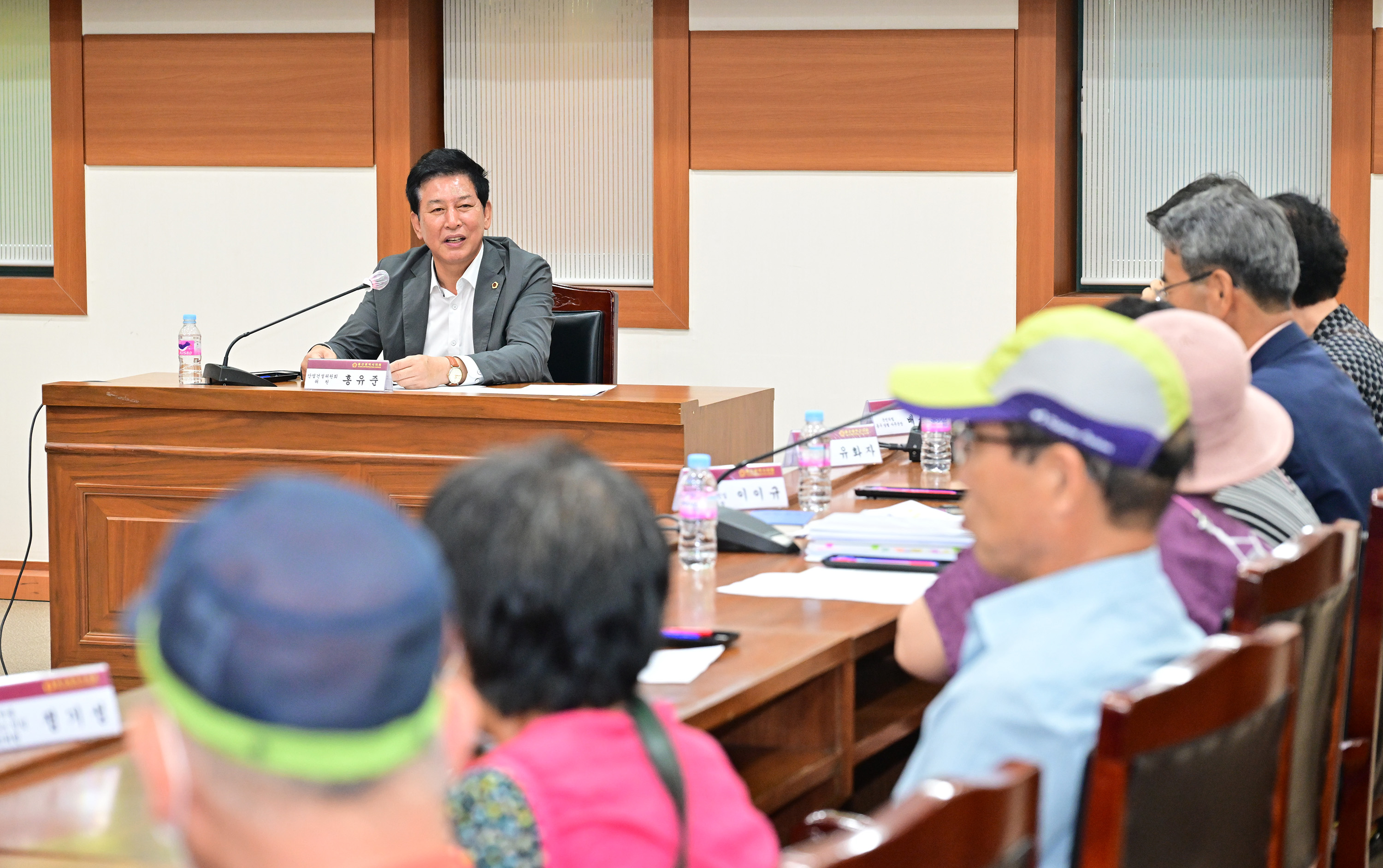 홍유준 의원, 동구 서부동 새납마을 도시가스 보급 현황 간담회3
