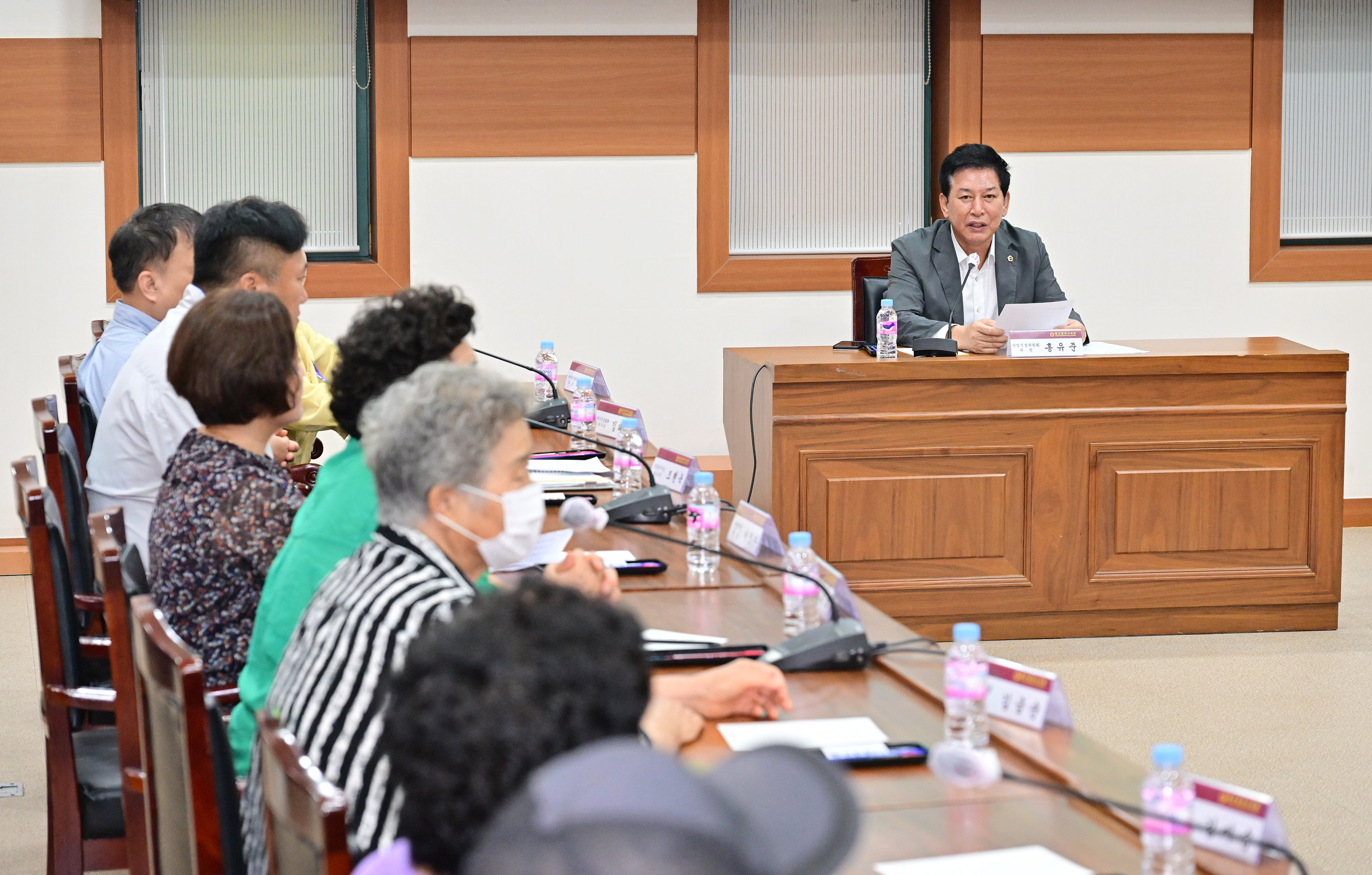홍유준 의원, 동구 서부동 새납마을 도시가스 보급 현황 간담회5