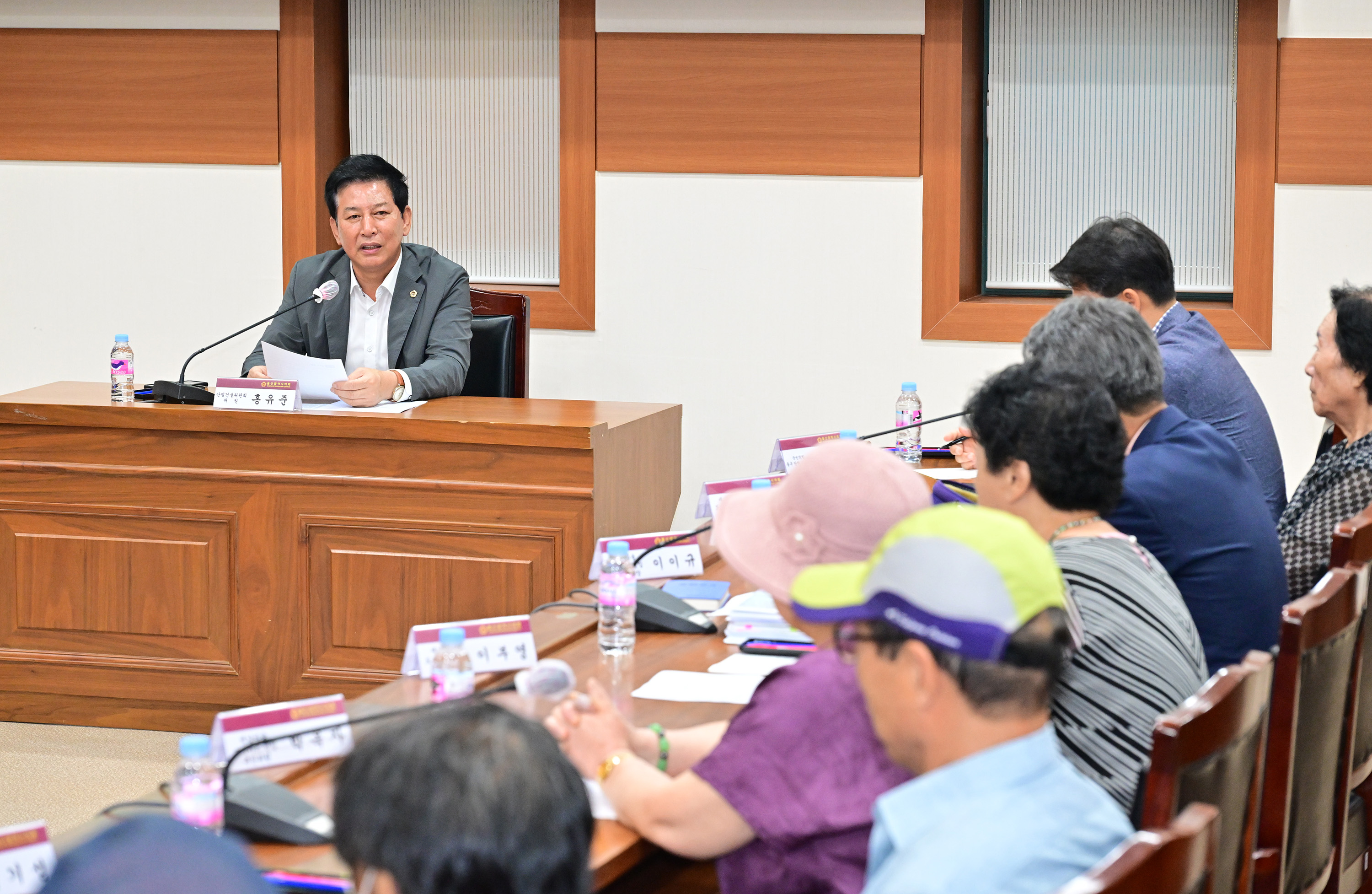 홍유준 의원, 동구 서부동 새납마을 도시가스 보급 현황 간담회9