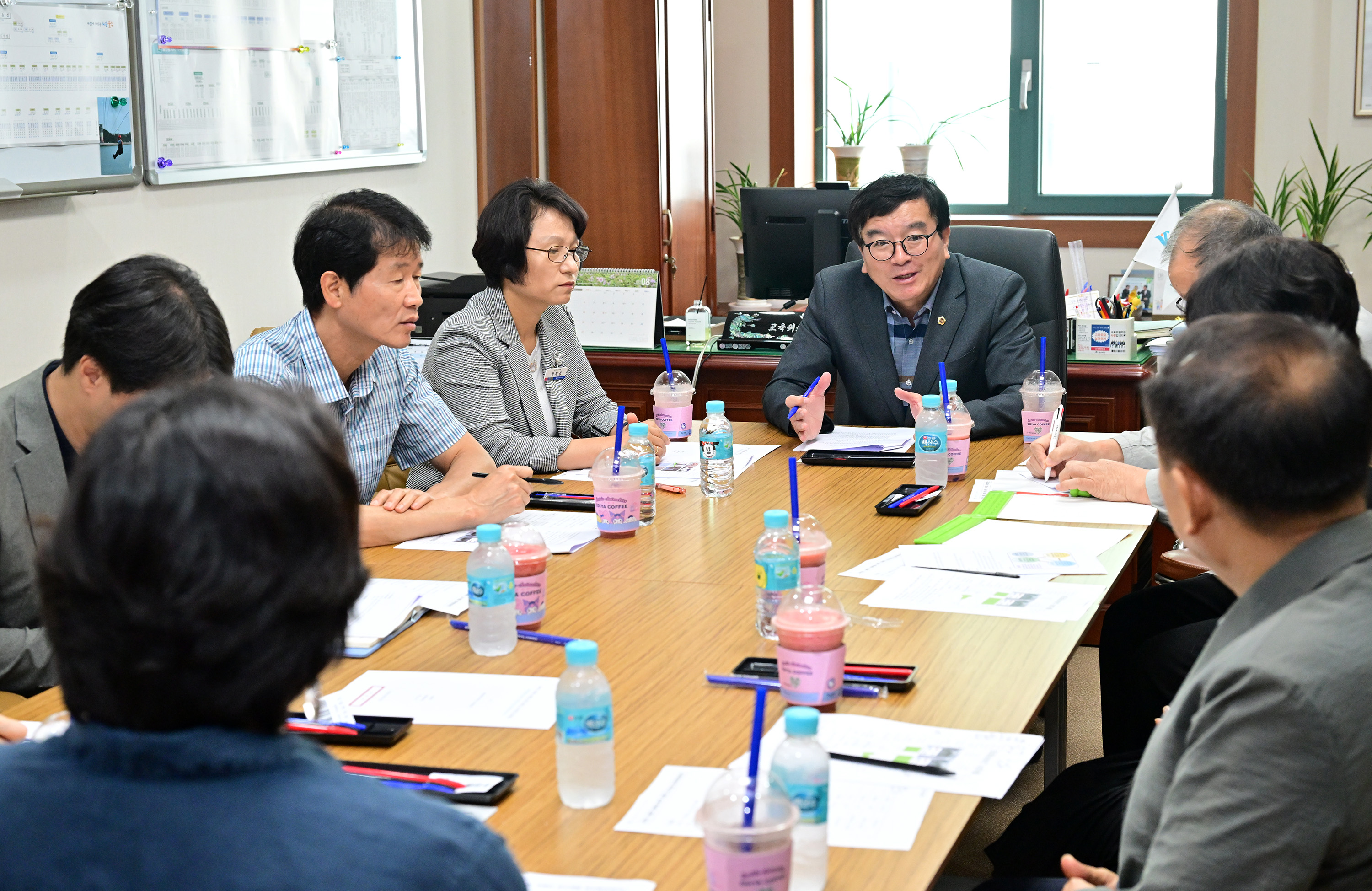 홍성우 교육위원장, 교육청·UNIST 협력을 통한 장애학생 교구개발 업무협의회 1
