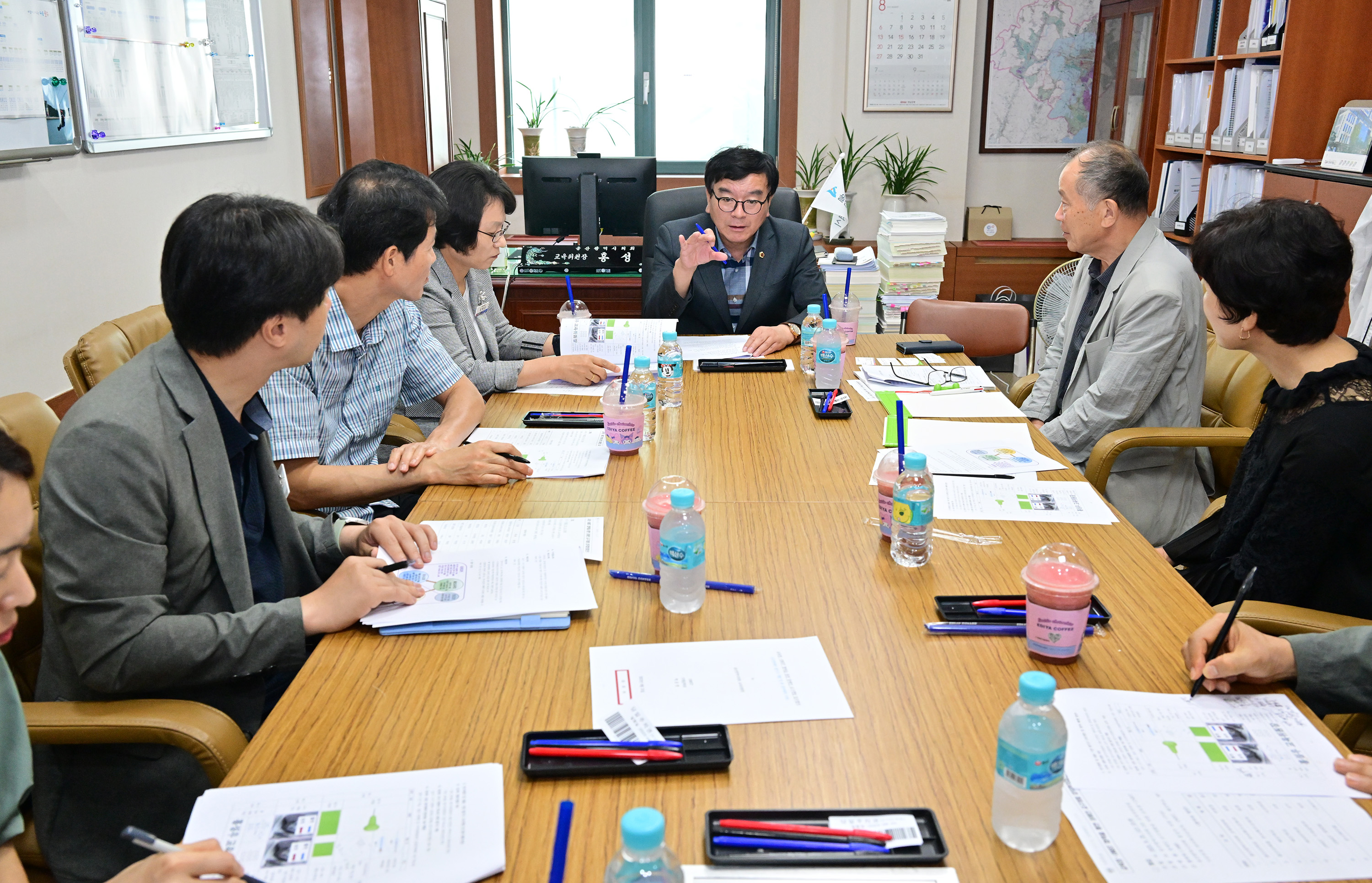 홍성우 교육위원장, 교육청·UNIST 협력을 통한 장애학생 교구개발 업무협의회 2