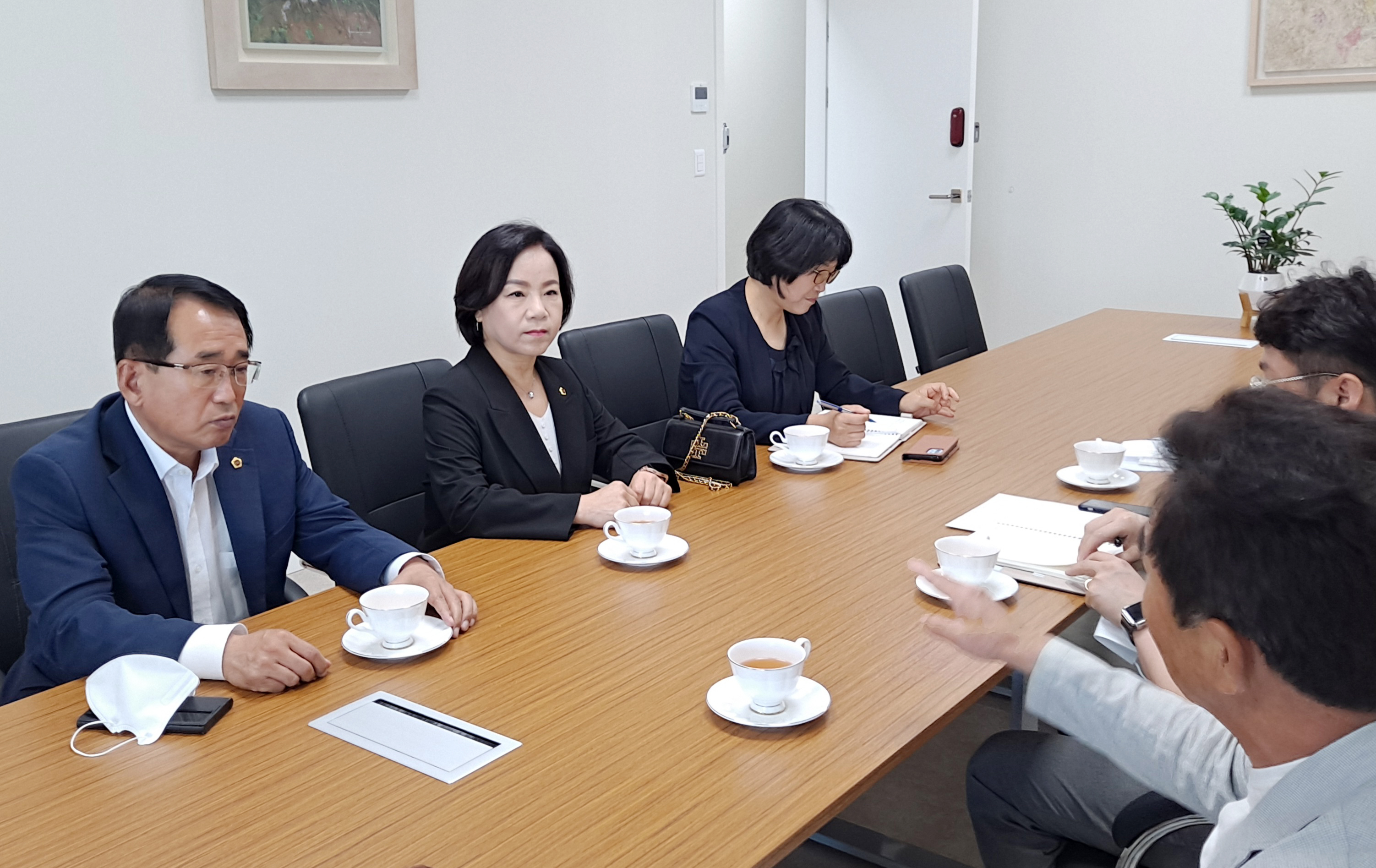 안수일·손명희 의원, 중앙병원 주취자 응급의료센터 방문2