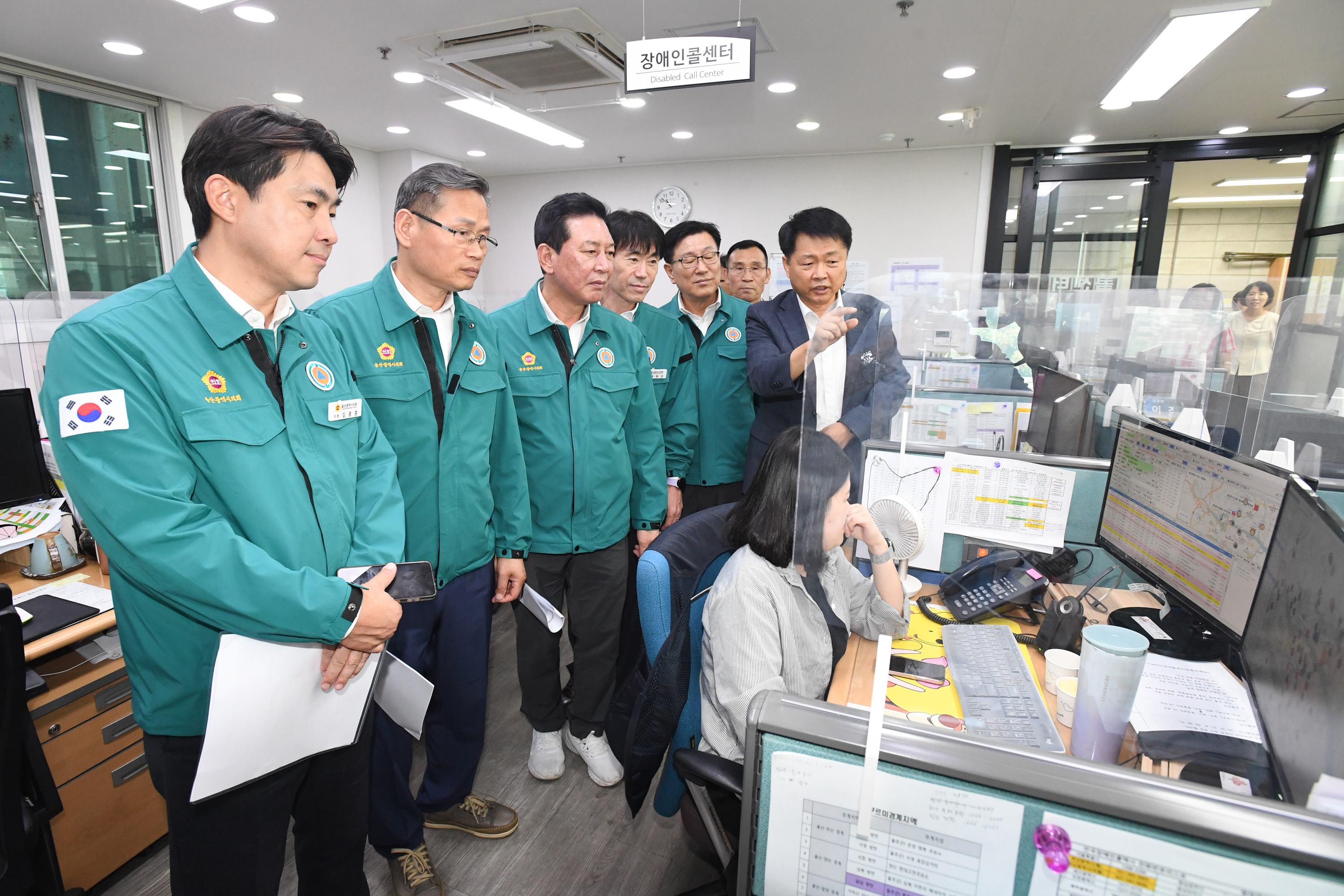 산업건설위원회, 명촌공영차고지 조성 및 장애인 콜택시 위탁기관 운영실태 점검6