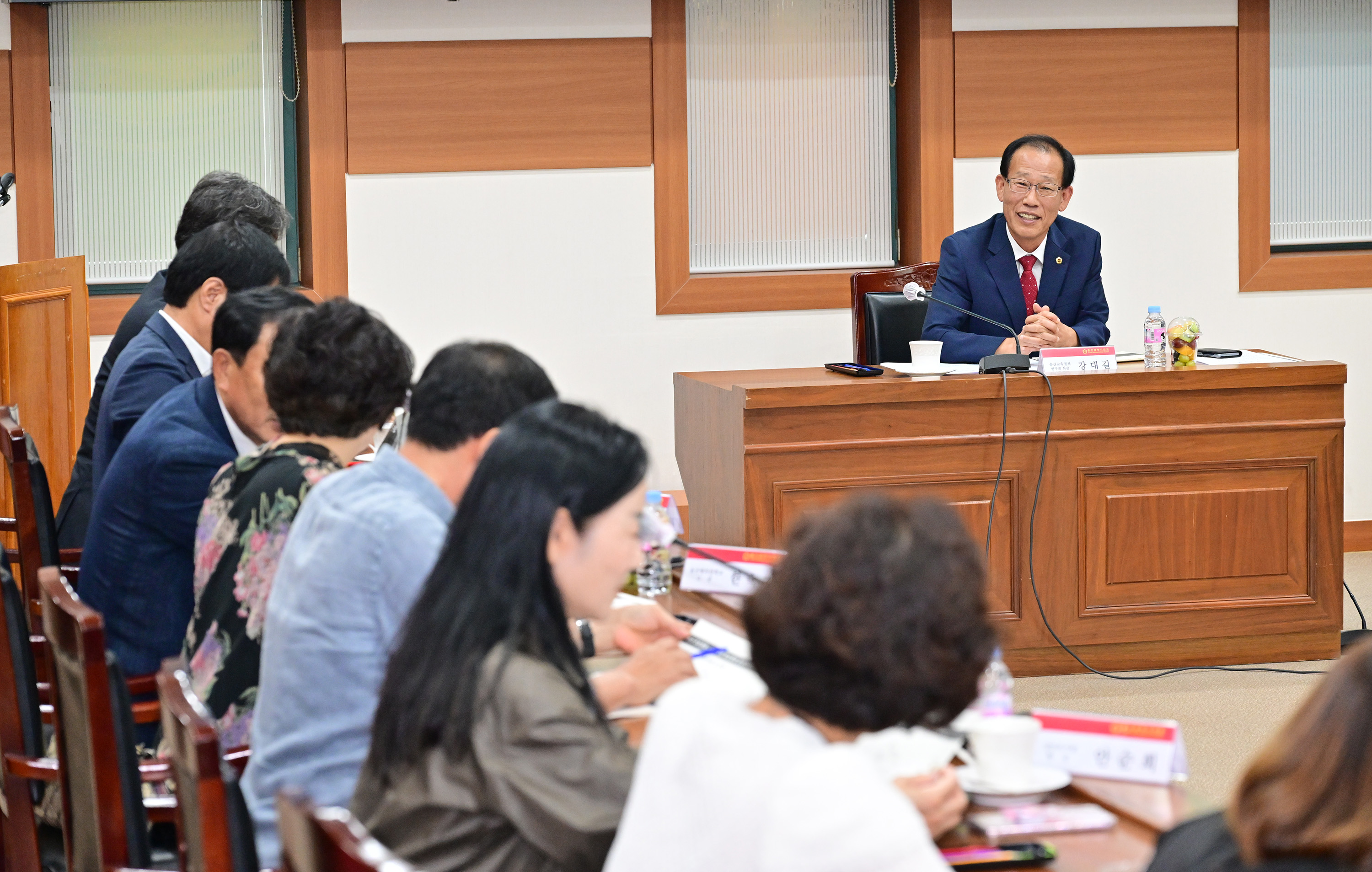 울산 교육정책 연구회, 정책연구용역 중간보고회4