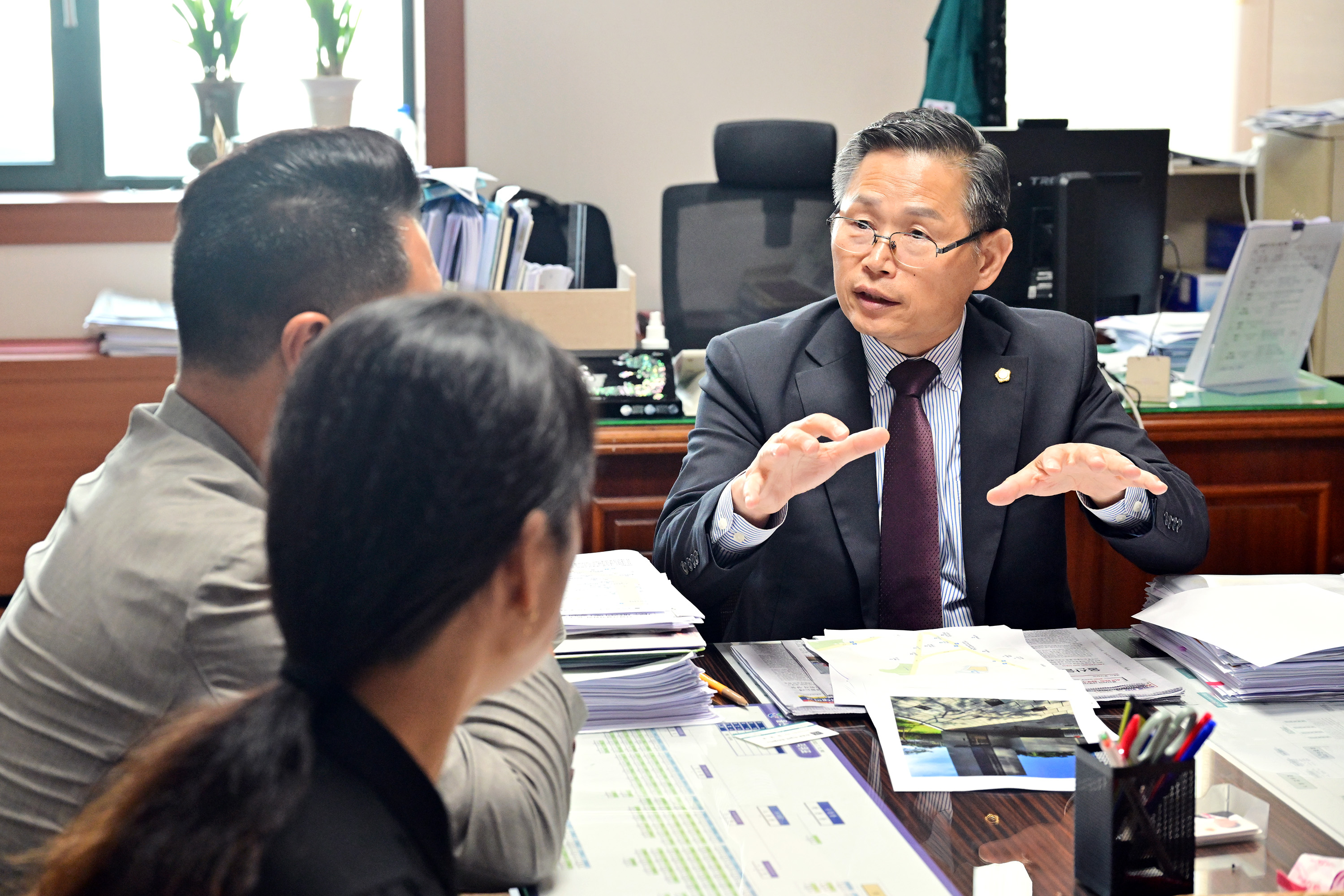 문석주 산업건설위원장, 아파트 단지 내 공공보행통로 개선 간담회4