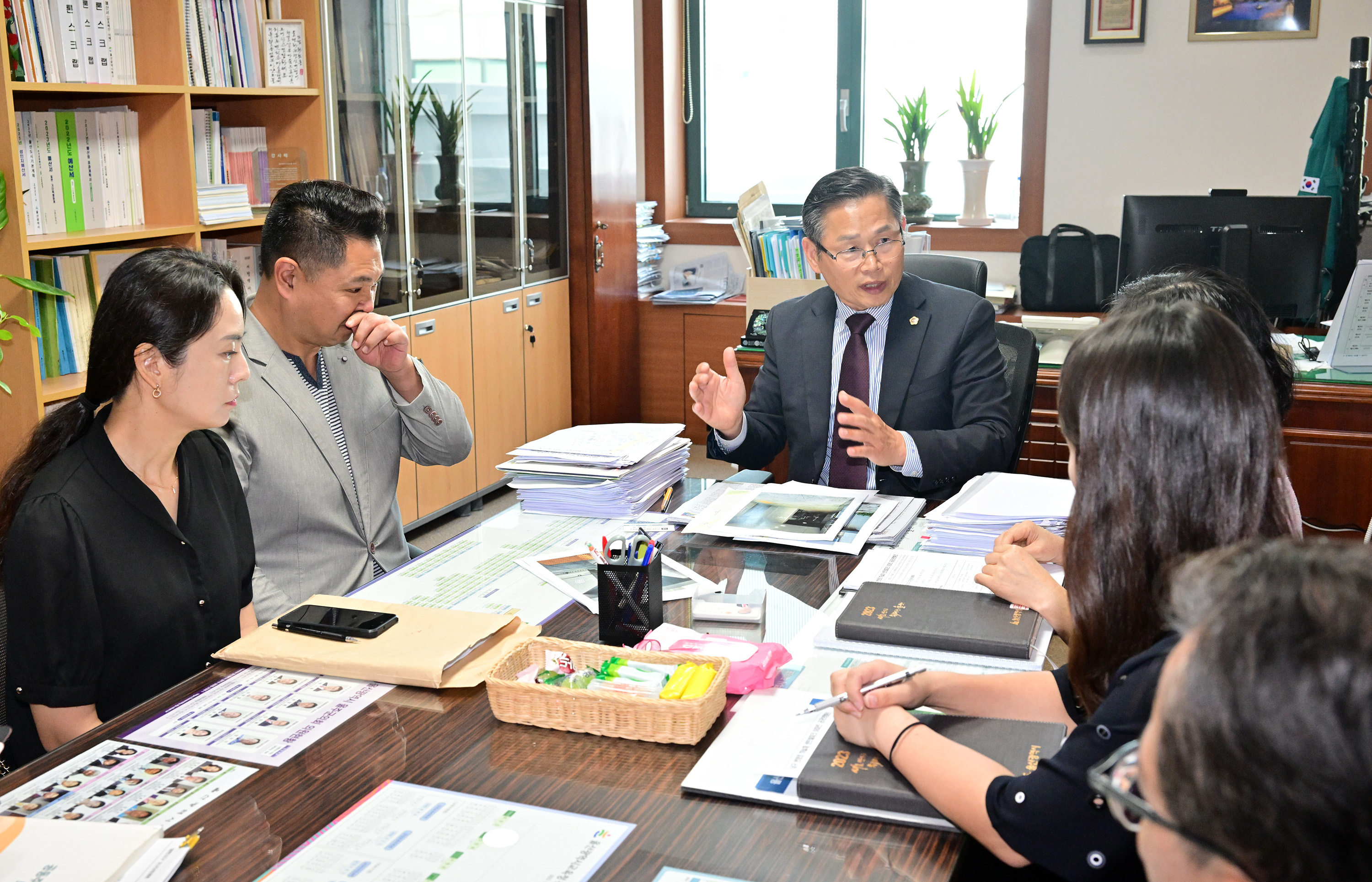 문석주 산업건설위원장, 아파트 단지 내 공공보행통로 개선 간담회6