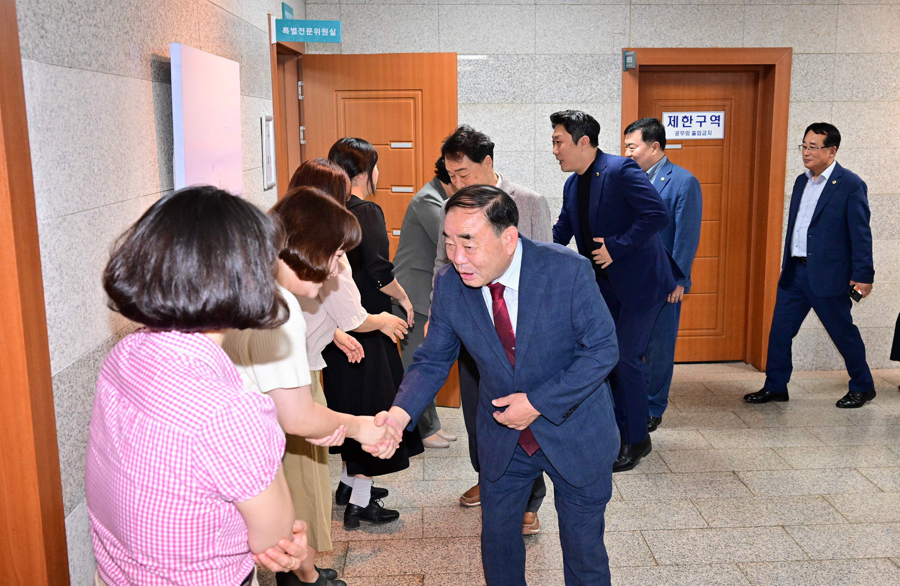 추석맞이 부서 순회 방문12
