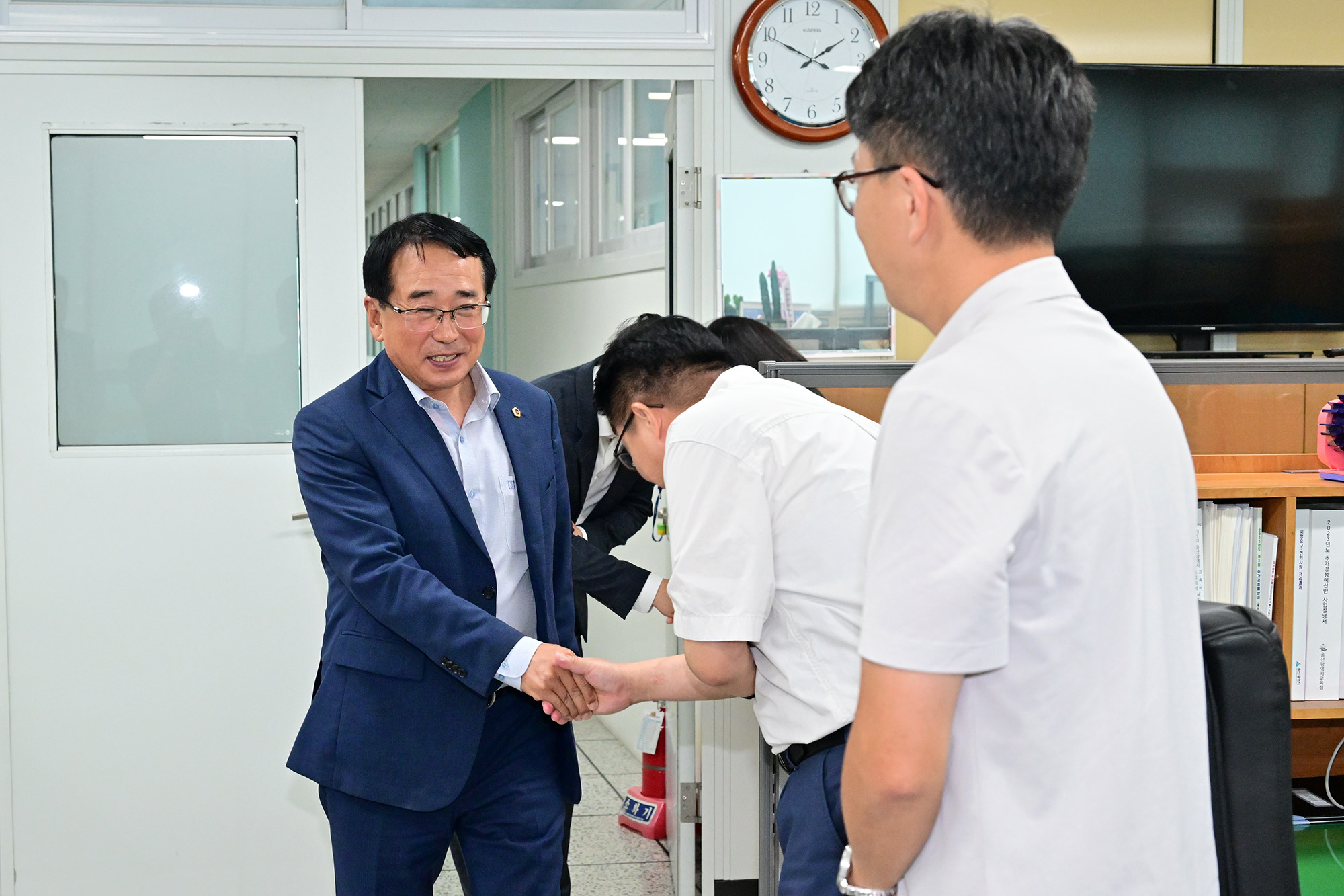 추석맞이 부서 순회 방문14
