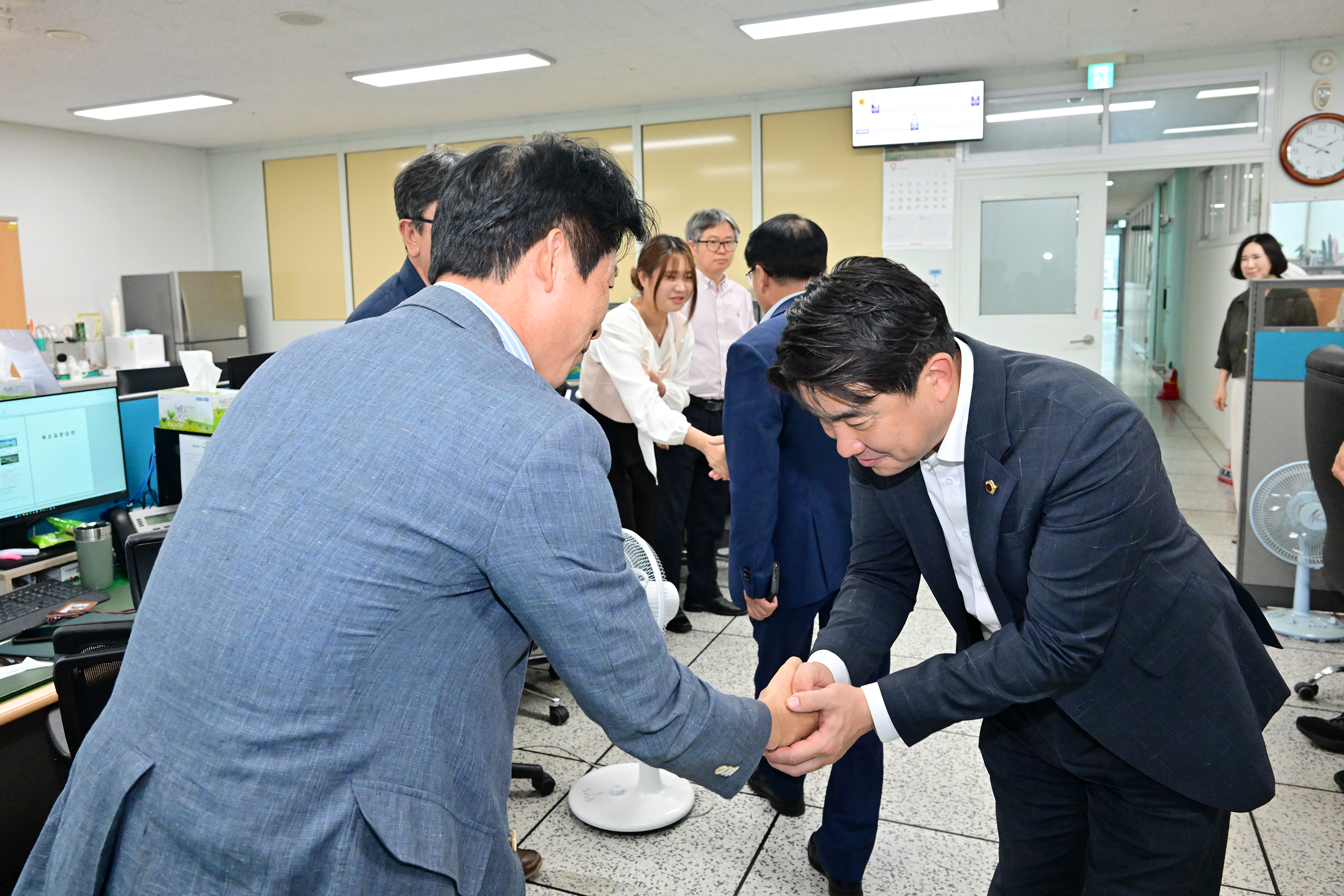 추석맞이 부서 순회 방문15
