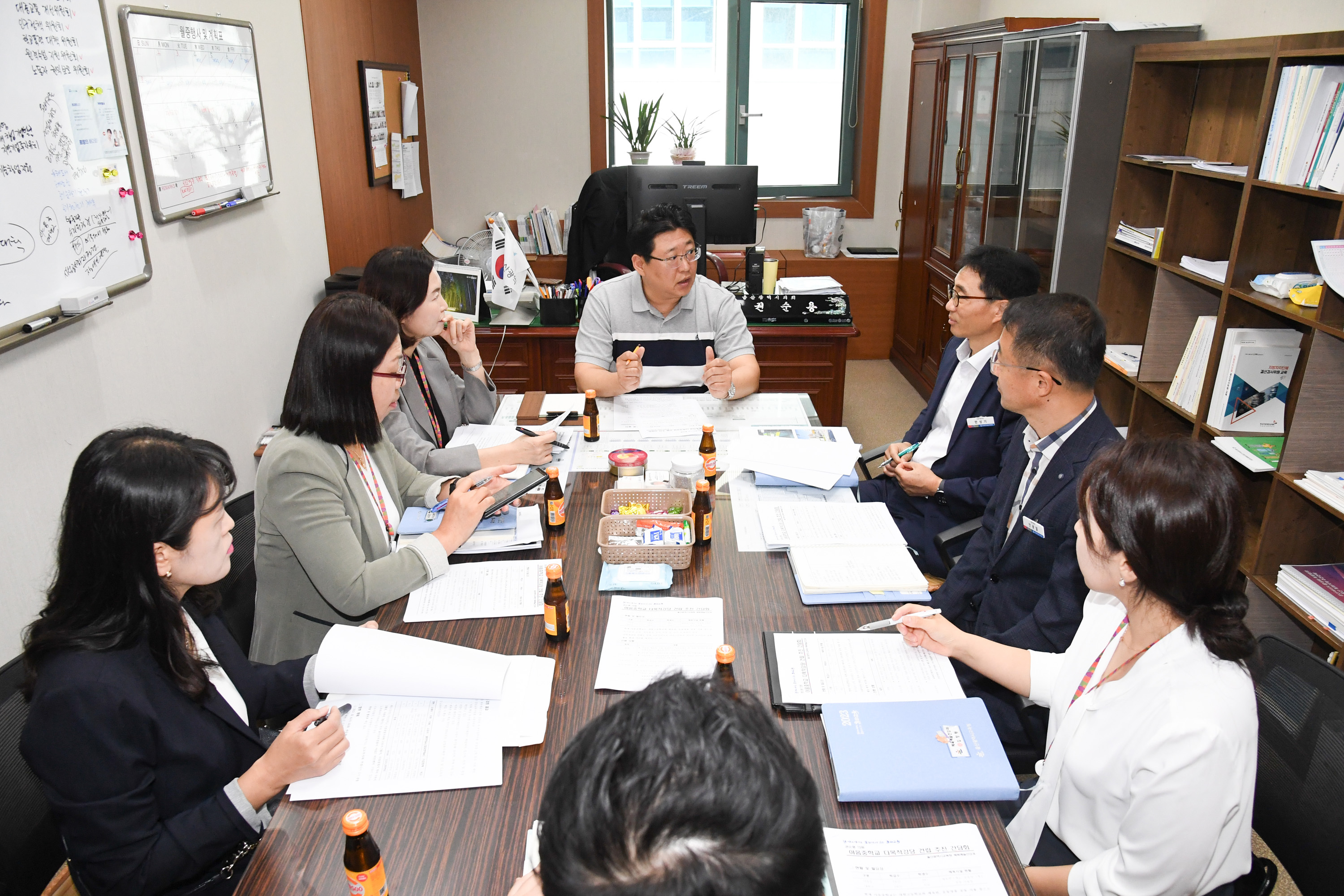 권순용 의원, 야음중, 대현고의 시설현황과 체육활동 여건개선 방안 등에 대한 업무보고4