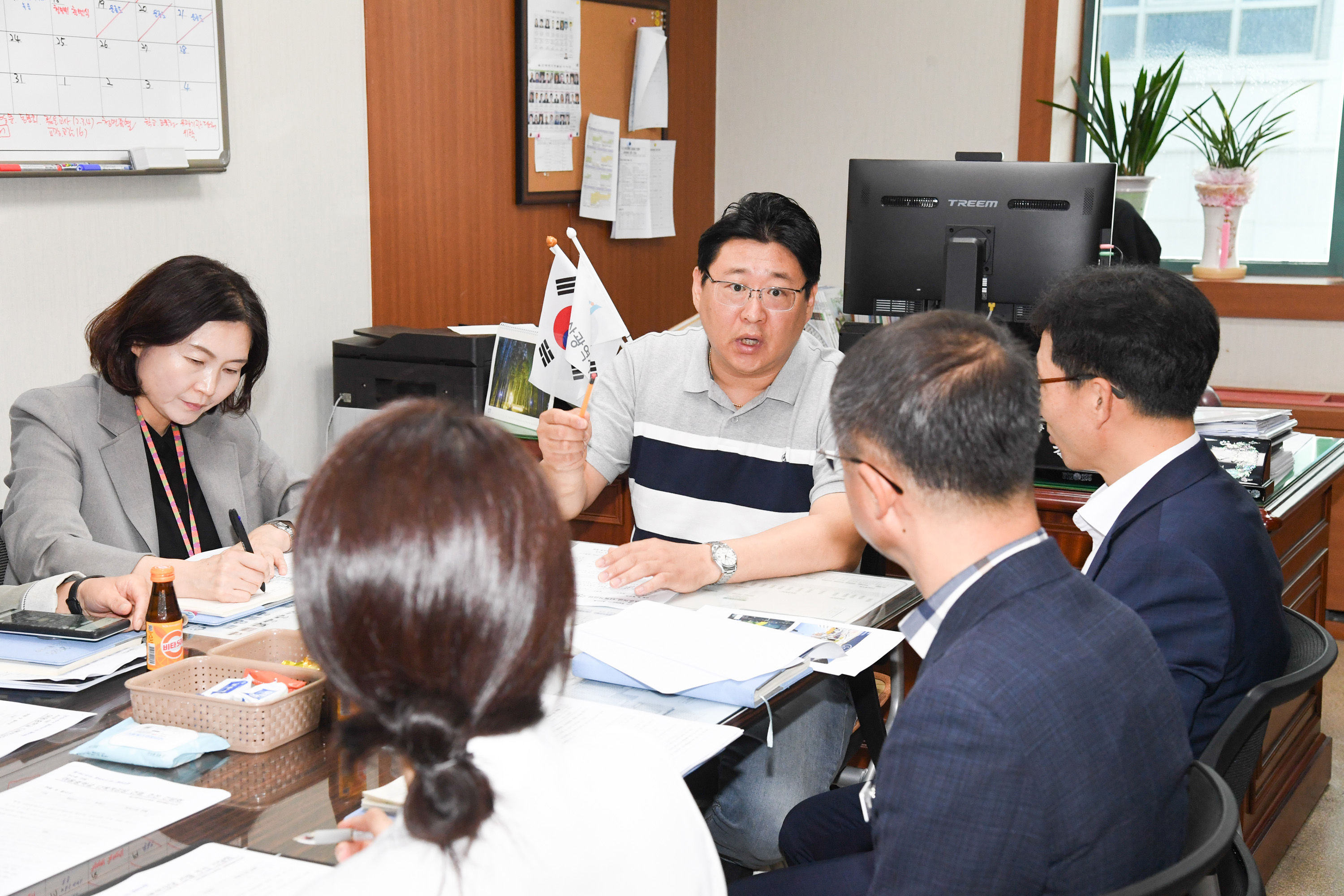 권순용 의원, 야음중, 대현고의 시설현황과 체육활동 여건개선 방안 등에 대한 업무보고5