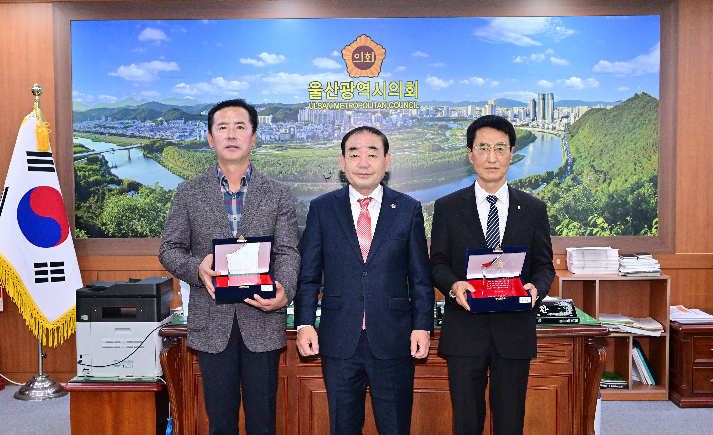 김기환 의장, 지역사회발전 유공자 표창패 수여식6