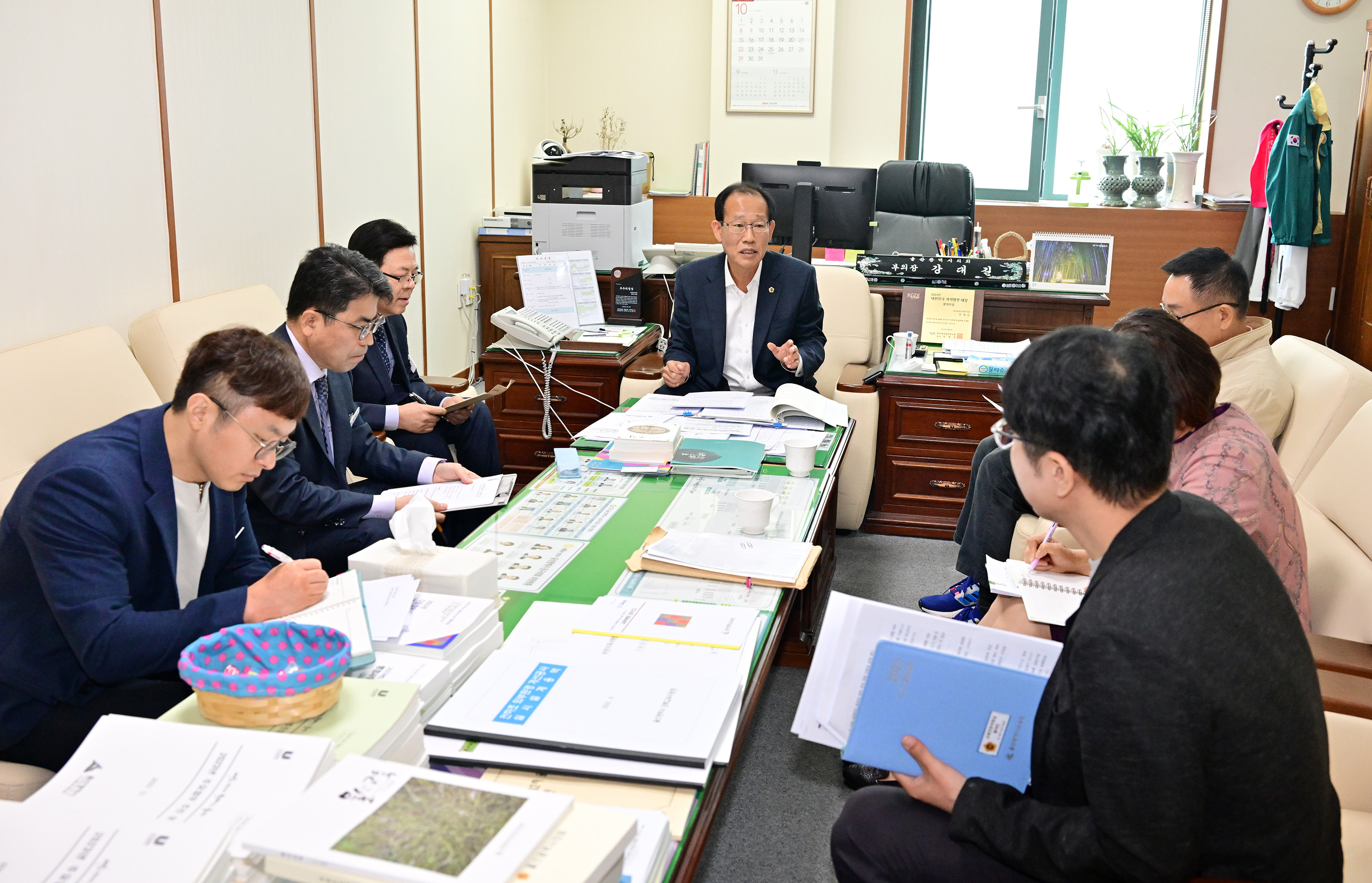 강대길 부의장, 학교장 자격연수 및 승진 임용관련 간담회4
