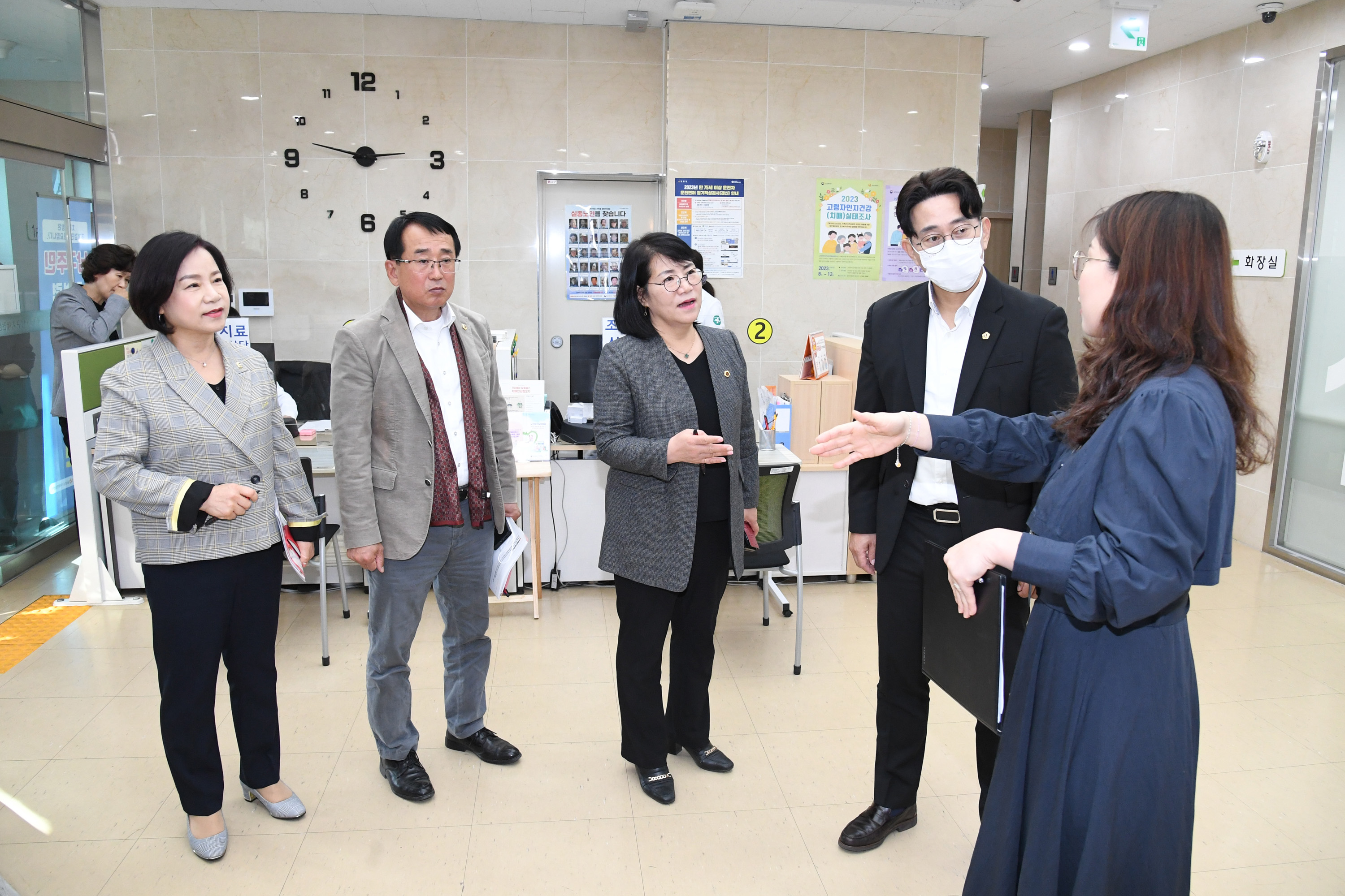 환경복지위원회, 울산광역치매센터, 남구보건소 치매안심센터, 삼호동 치매안심마을 현장방문1