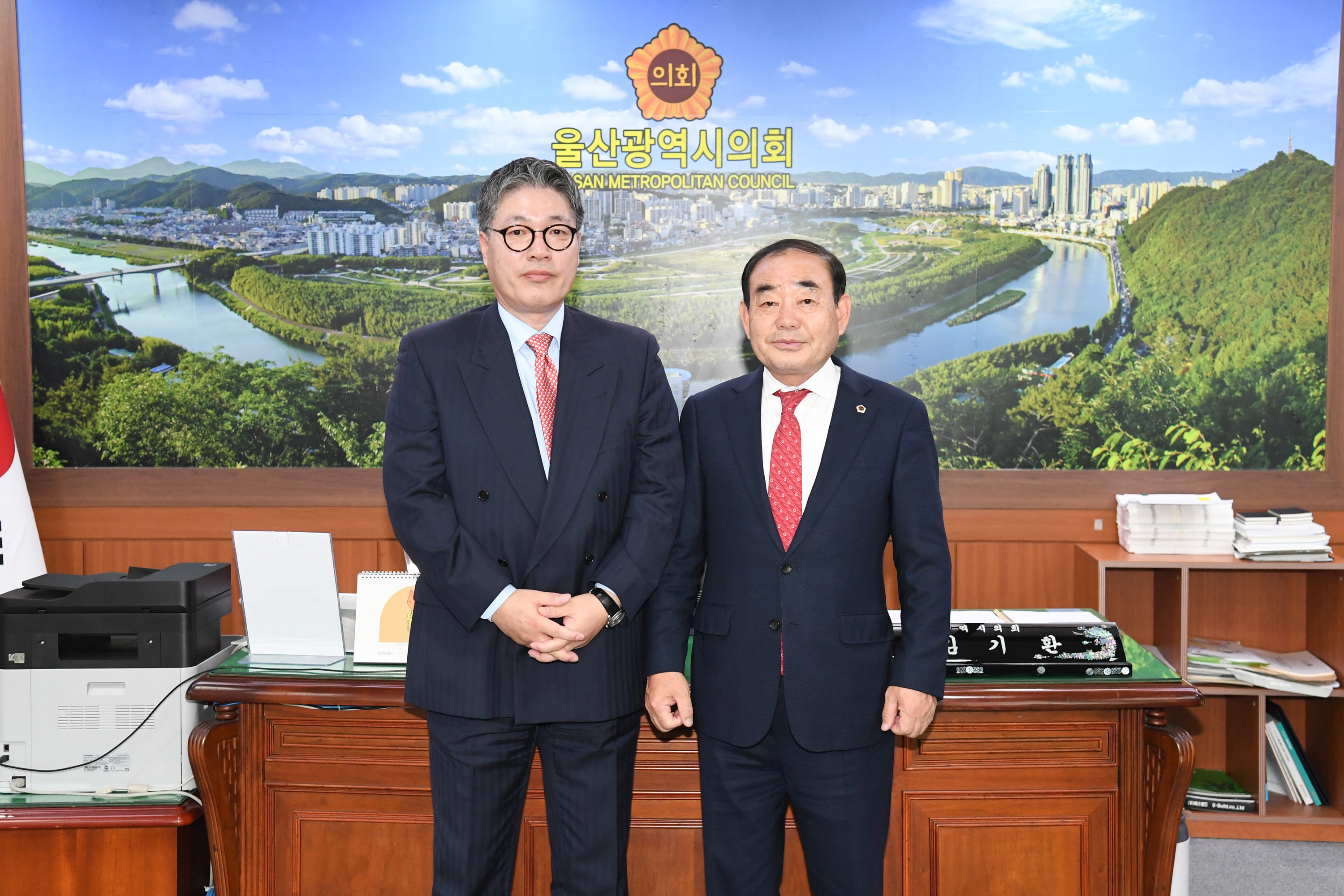 이준명 울산공업축제 총감독 내방1