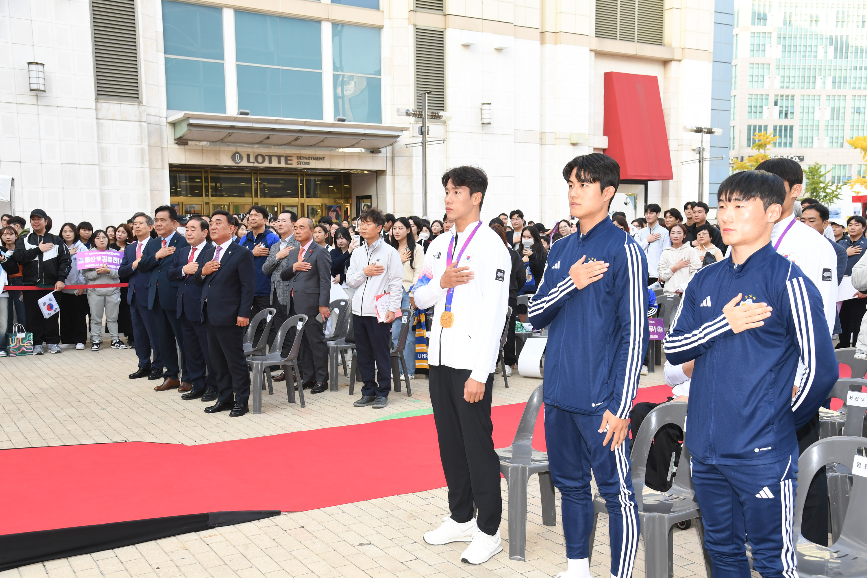 항저우 아시안게임 메달리스트 카퍼레이드4