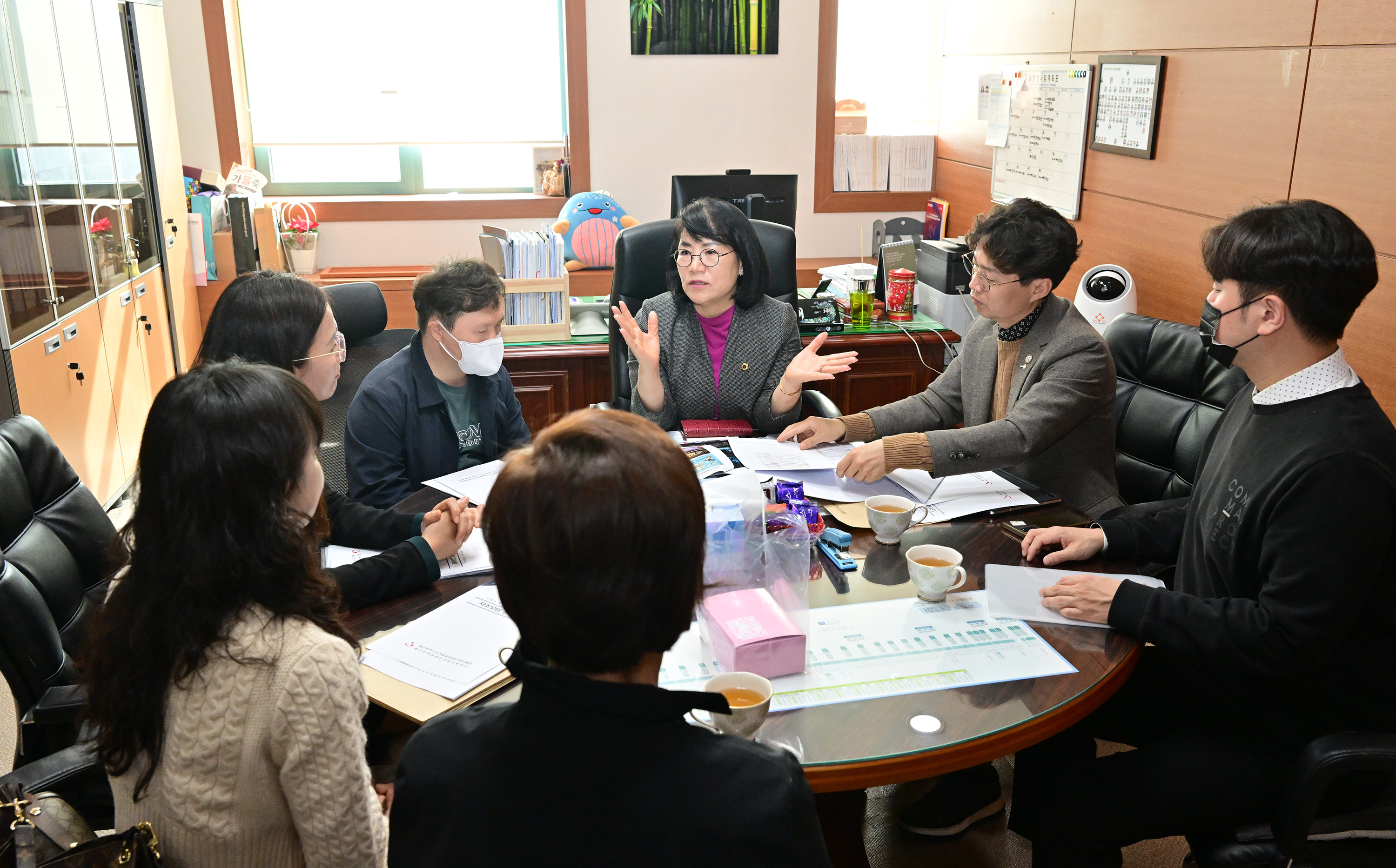 이영해 환경복지위원장, 지적장애인의 지역사회 참여와 자립역량 강화를 위한 의견청취 간담회2