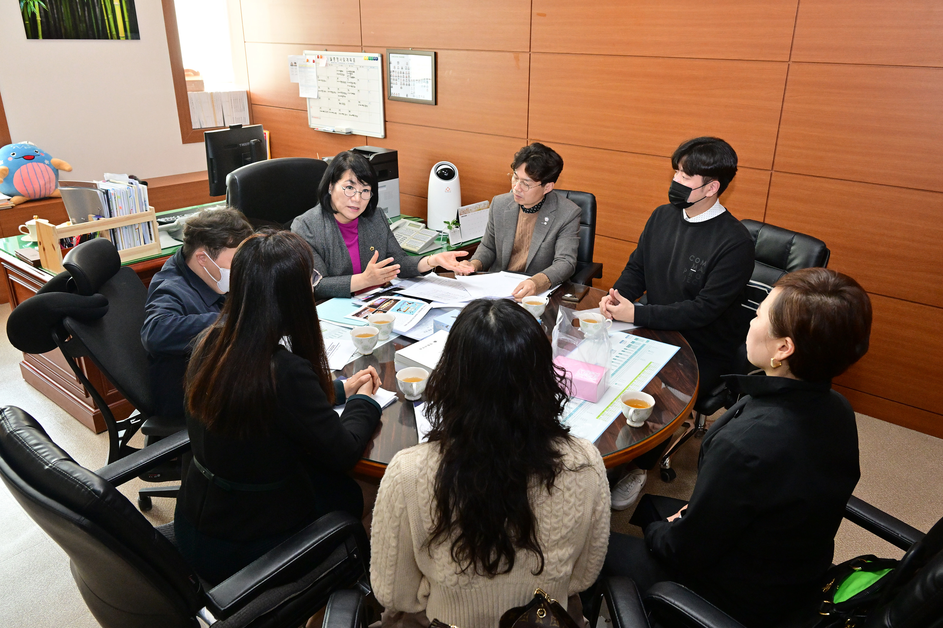 이영해 환경복지위원장, 지적장애인의 지역사회 참여와 자립역량 강화를 위한 의견청취 간담회5