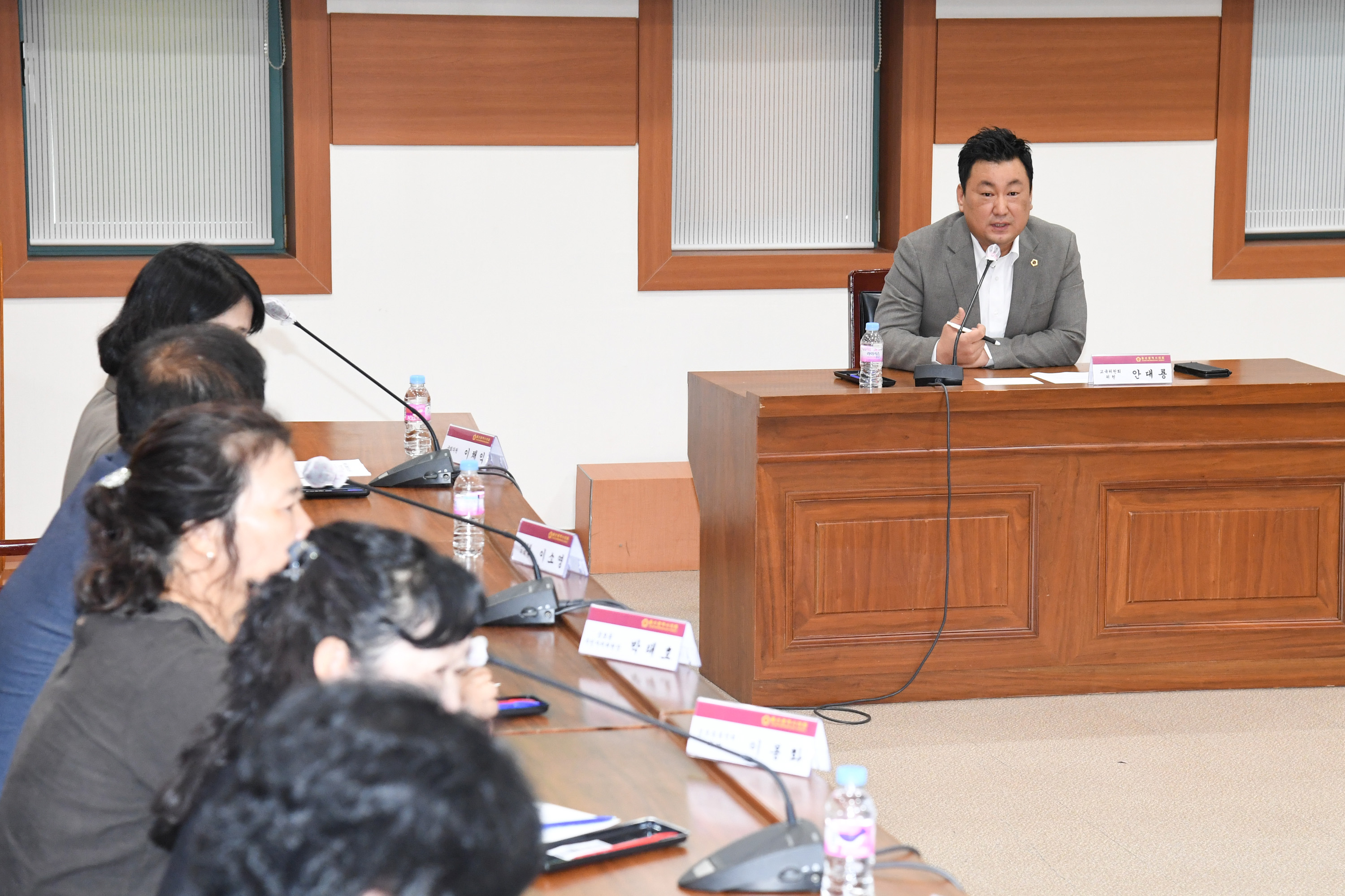 안대룡 의원, 신복로터리 교통체계 개선사업 관련 간담회8