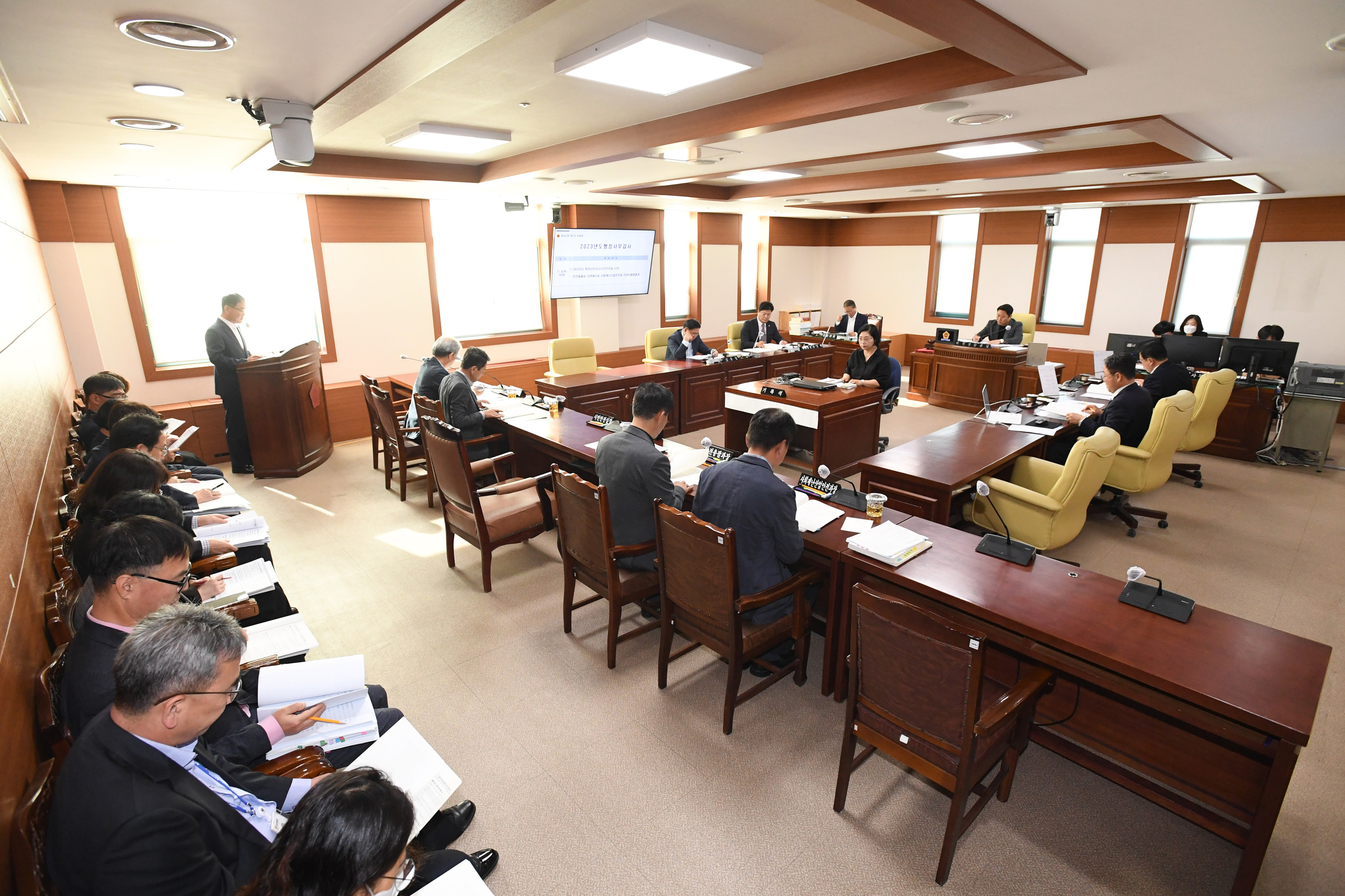 행정자치위원회, 시민안전실 소관 2023년도 행정사무감사3