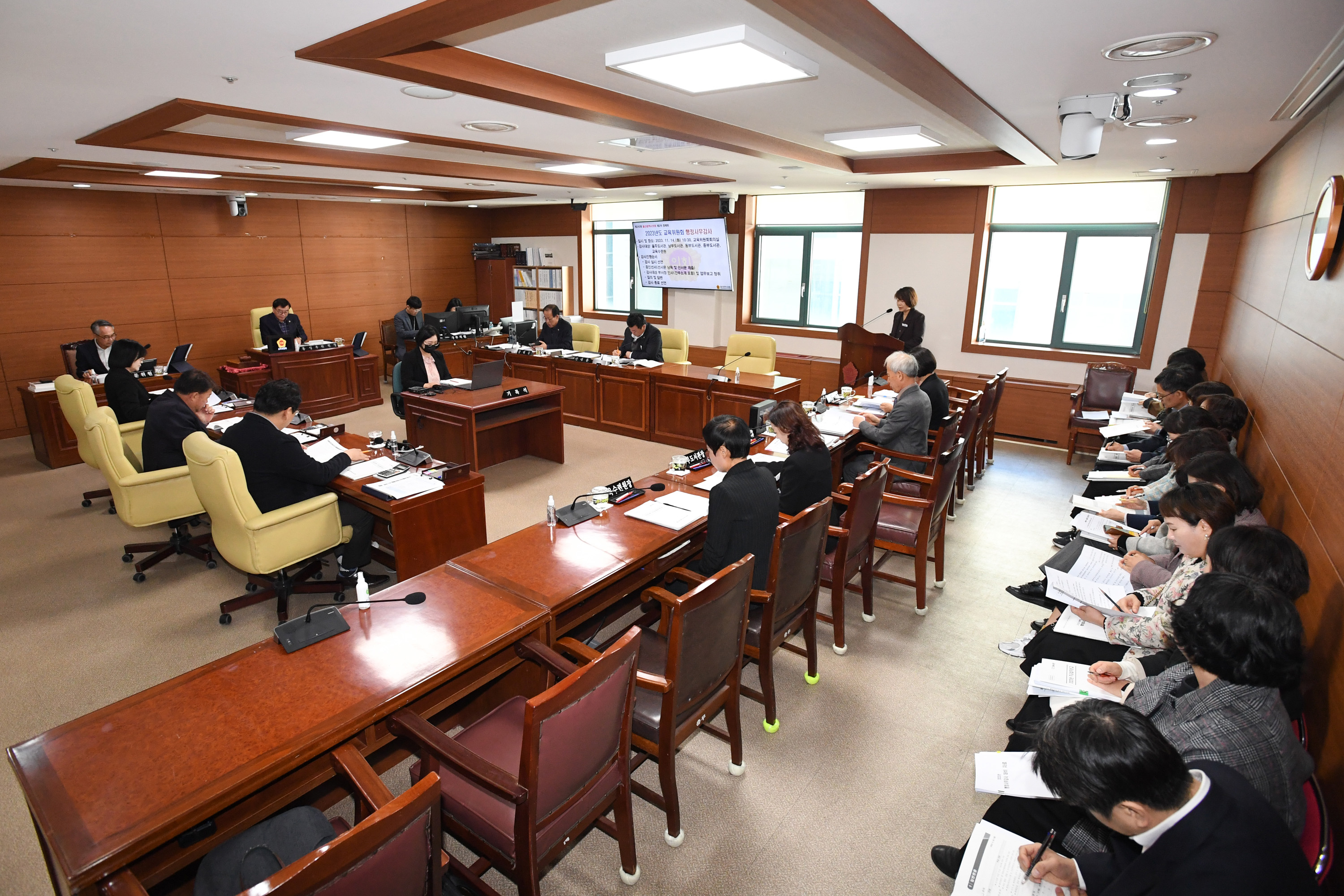 교육위원회, 울주‧남부‧동부‧중부도서관 소관 2023년도 행정사무감사2