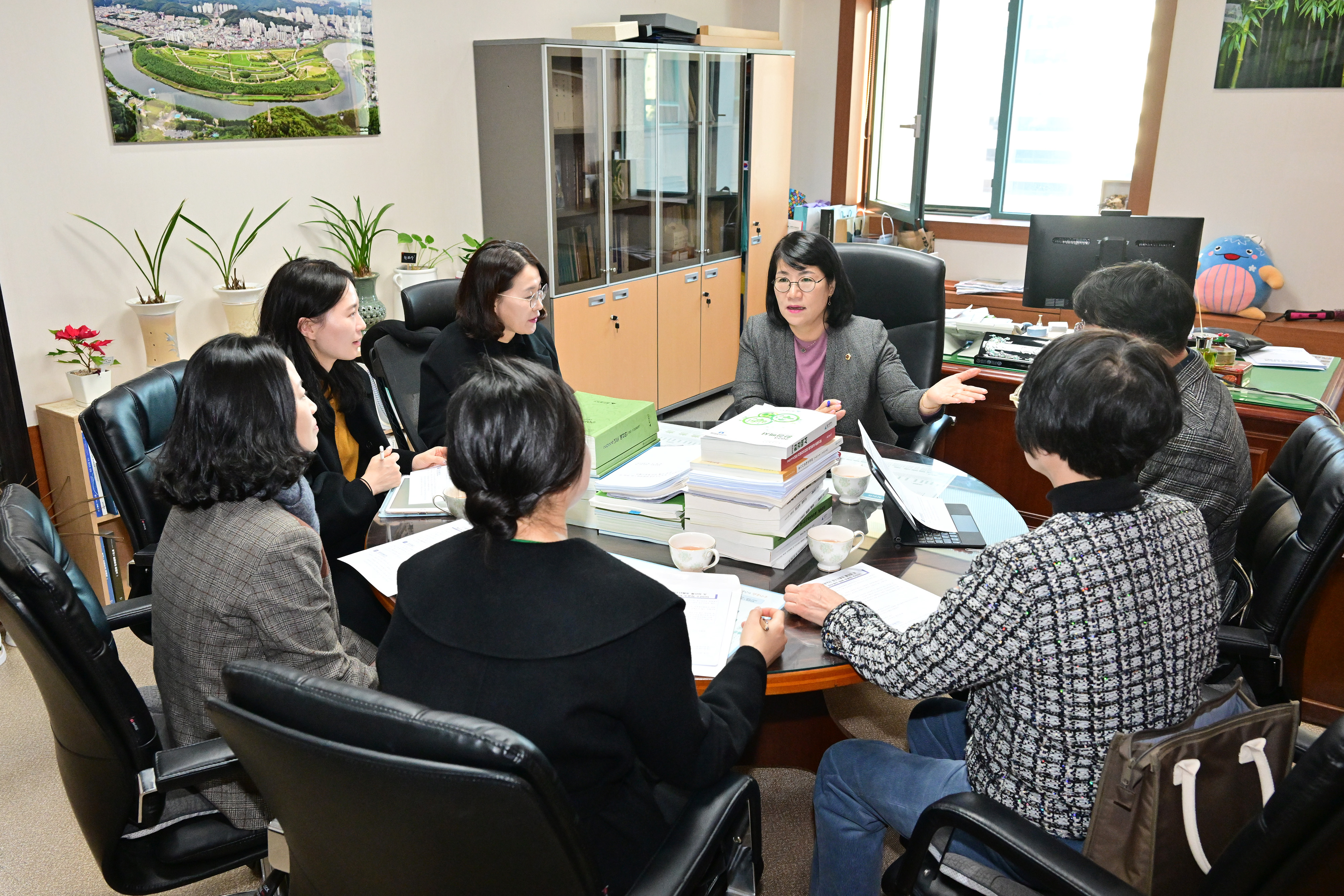 이영해 환경복지위원장, 청소년 정책 현안 논의를 위한 의견청취 간담회1