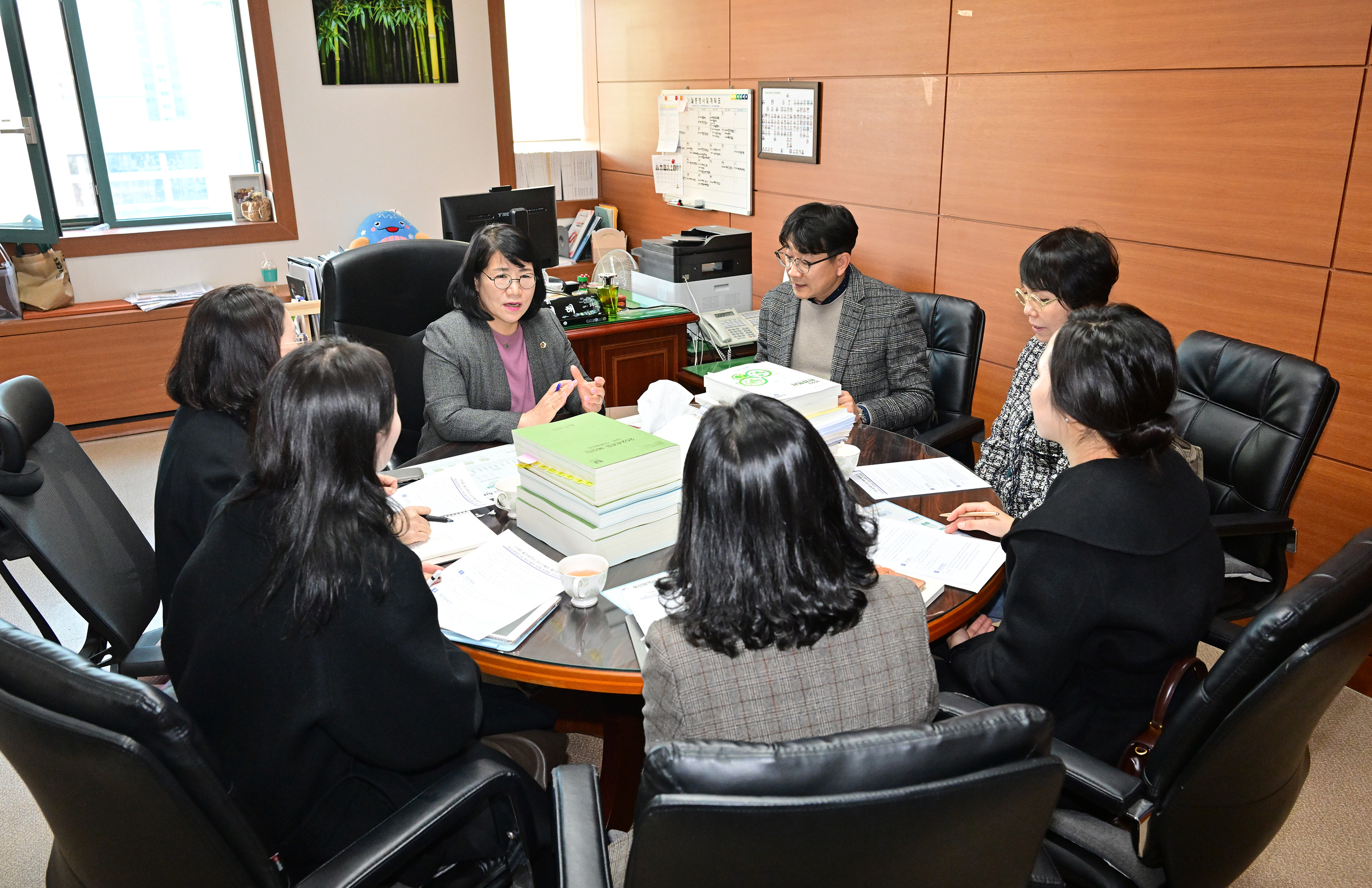 이영해 환경복지위원장, 청소년 정책 현안 논의를 위한 의견청취 간담회2