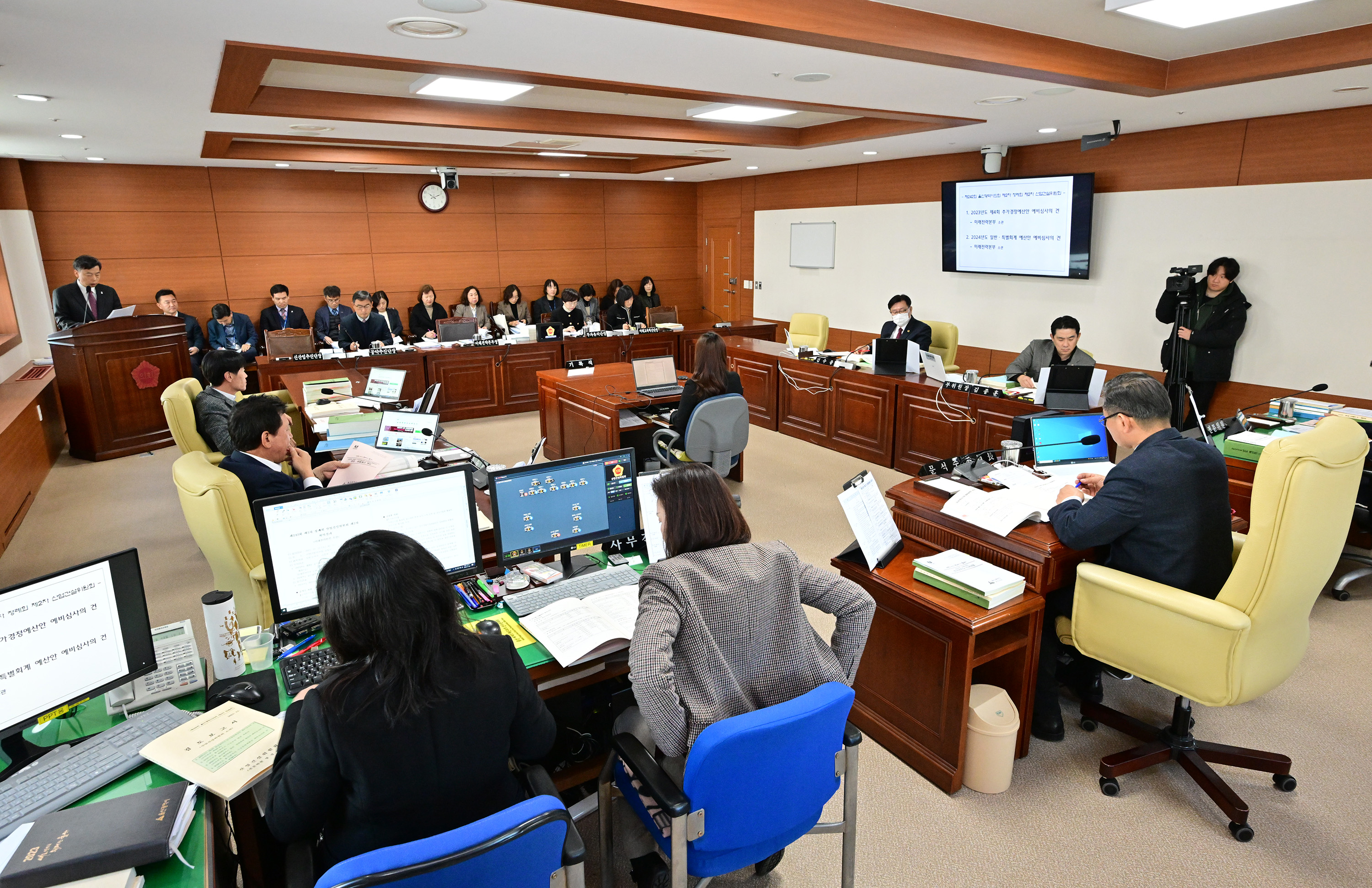 산업건설위원회, 미래전략본부 소관 추가경정예산안 심사8