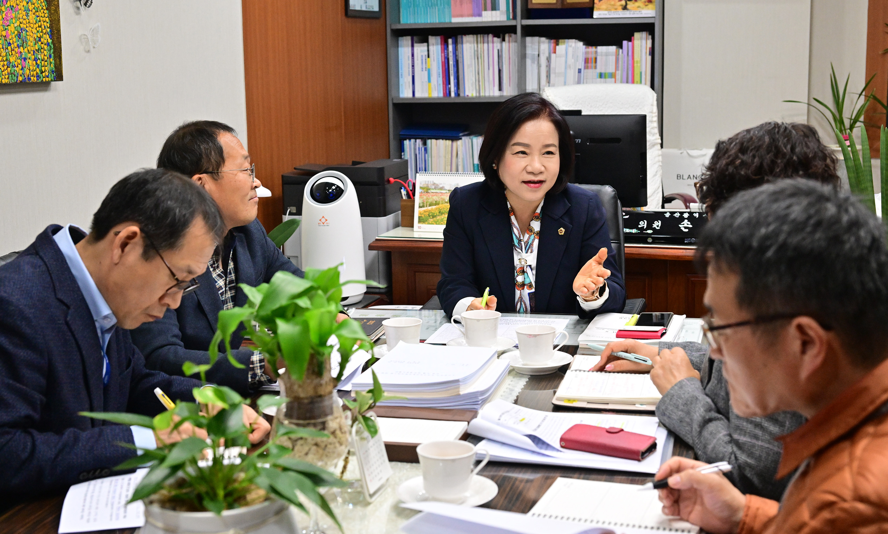 손명희 의원, 주취자 구호 관련 업무보고 청취1