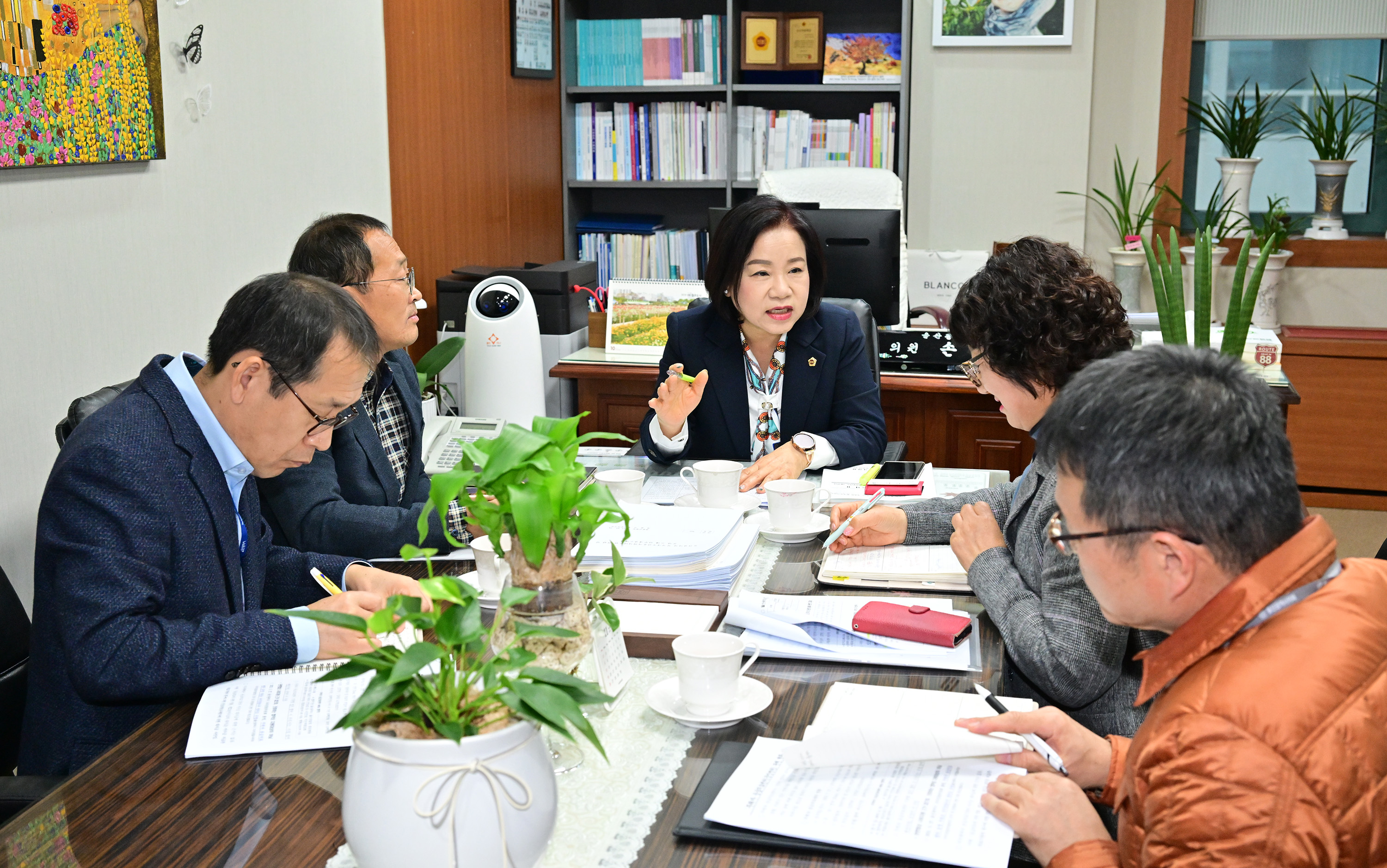 손명희 의원, 주취자 구호 관련 업무보고 청취2