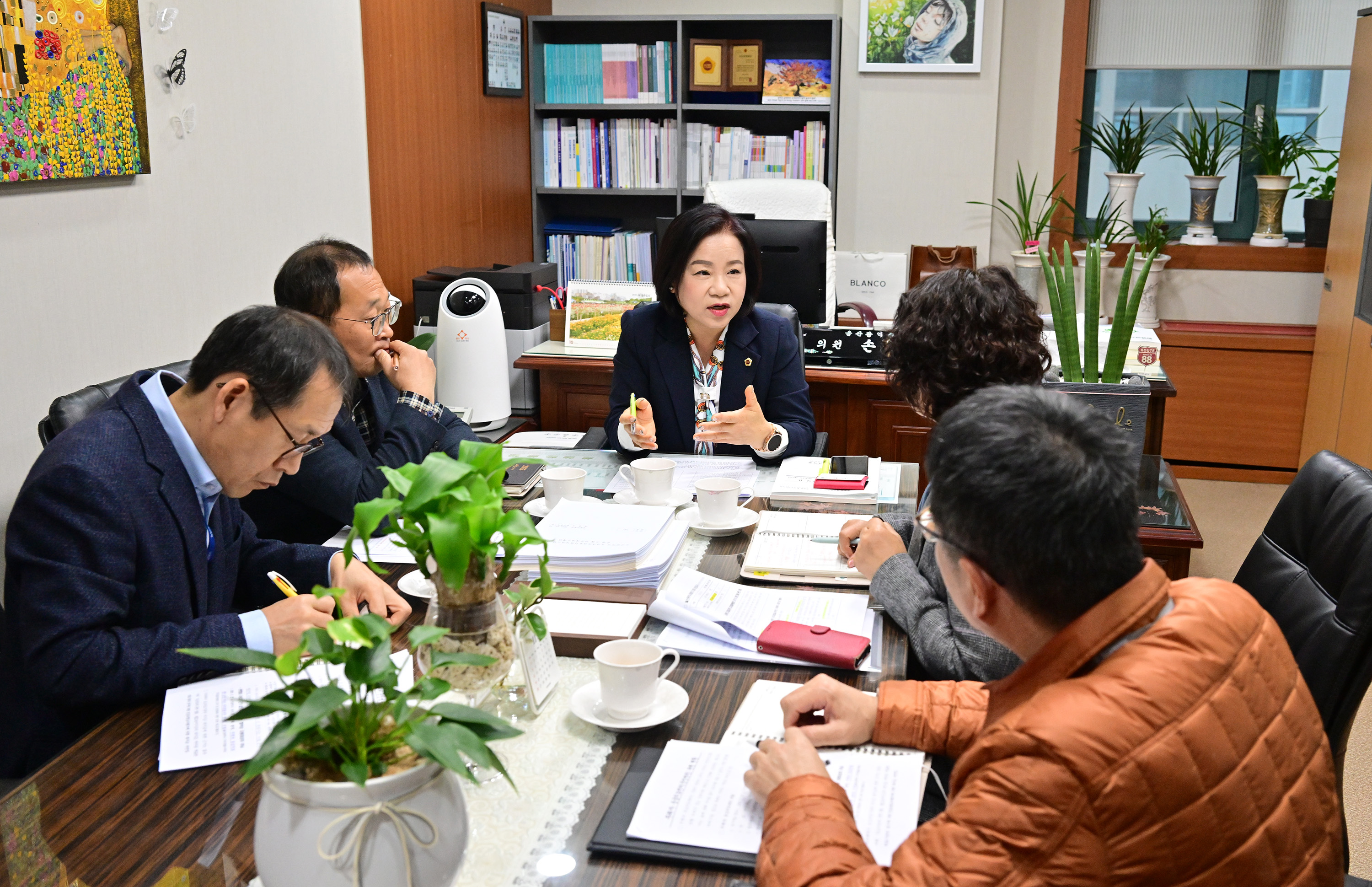 손명희 의원, 주취자 구호 관련 업무보고 청취5