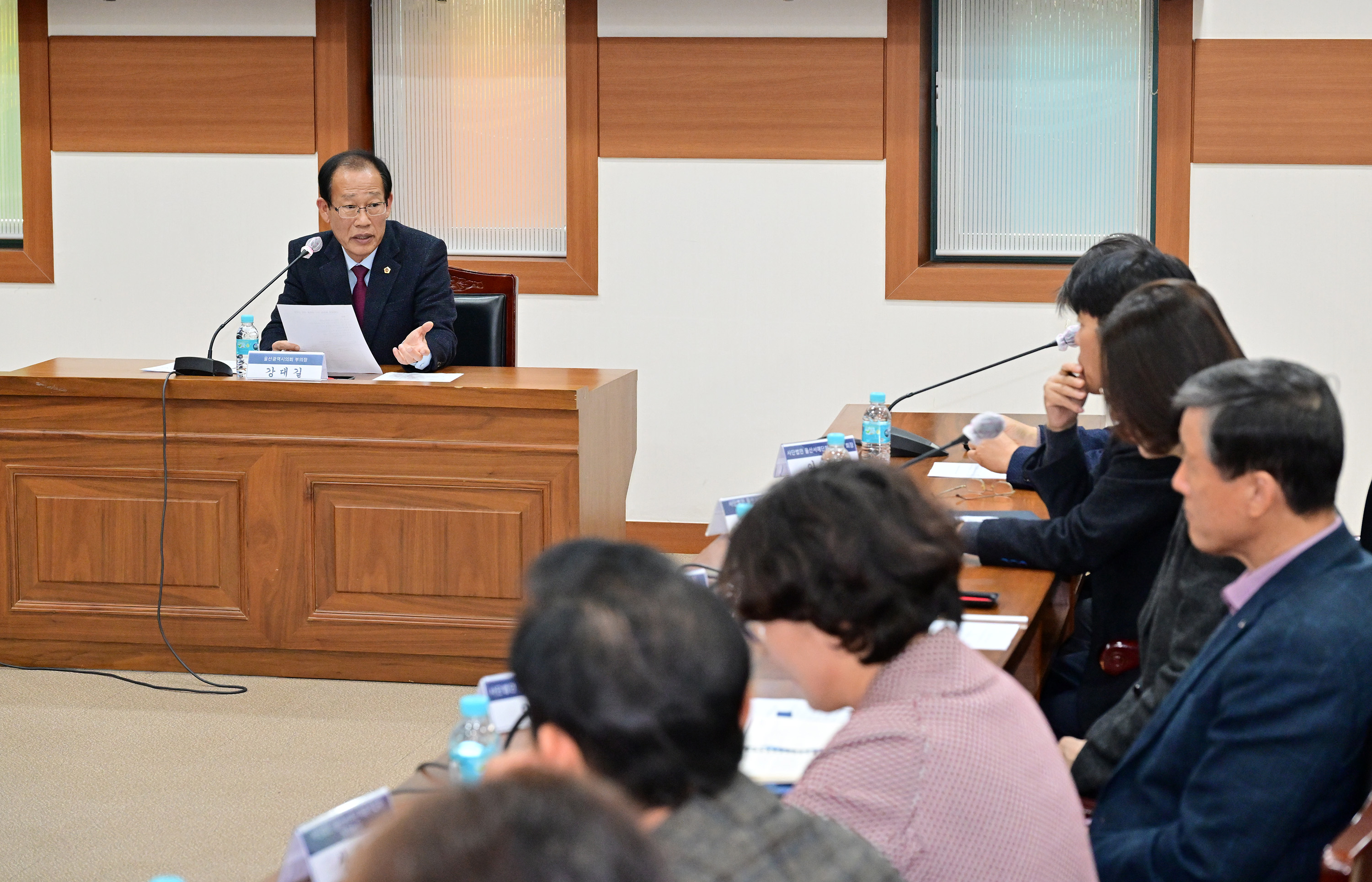 강대길 부의장, 서예교육 활성화 방안 마련을 위한 간담회 6