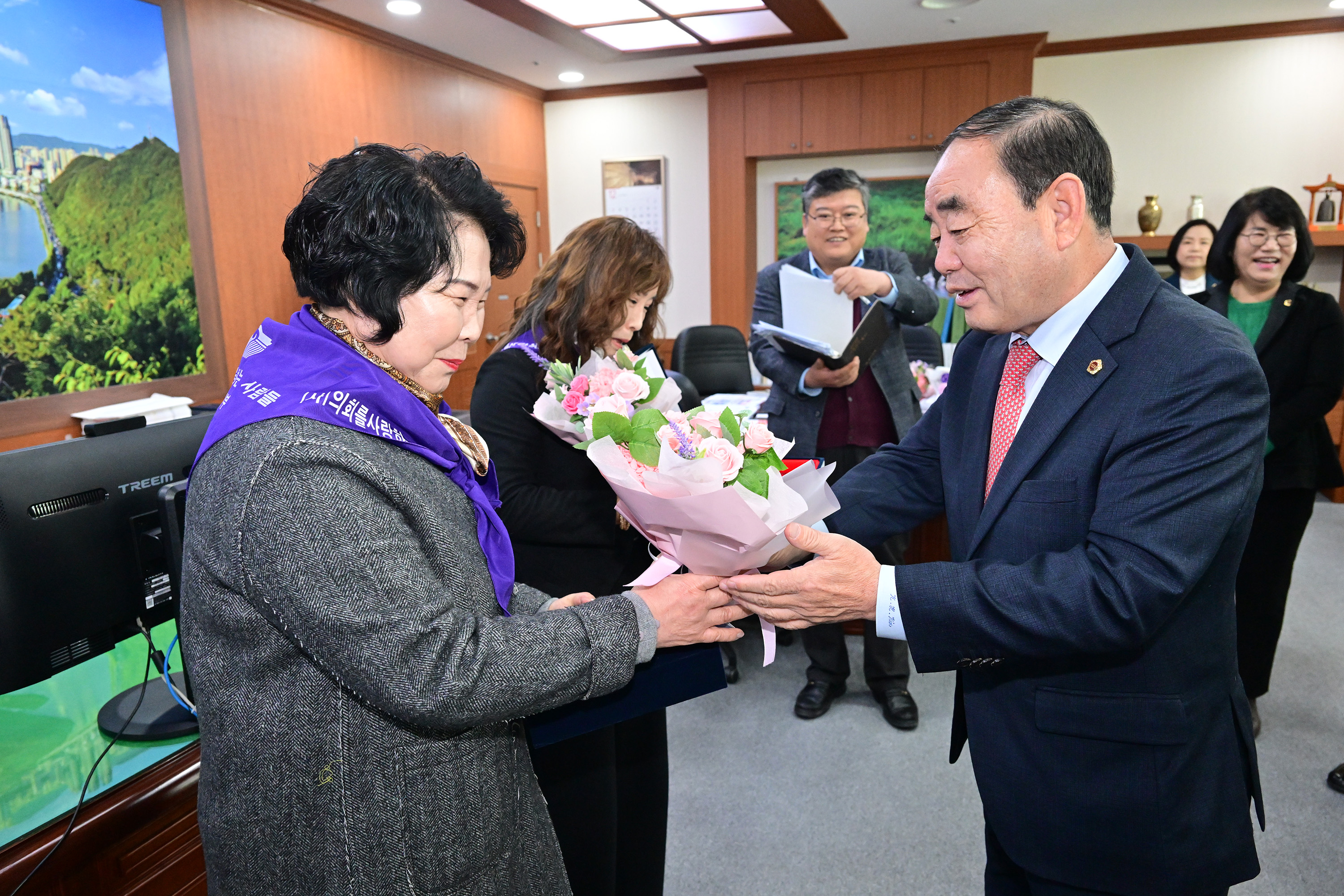 의회를사랑하는사람들 울산광역시지부 의장상 및 의정활동우수의원상 시상식10