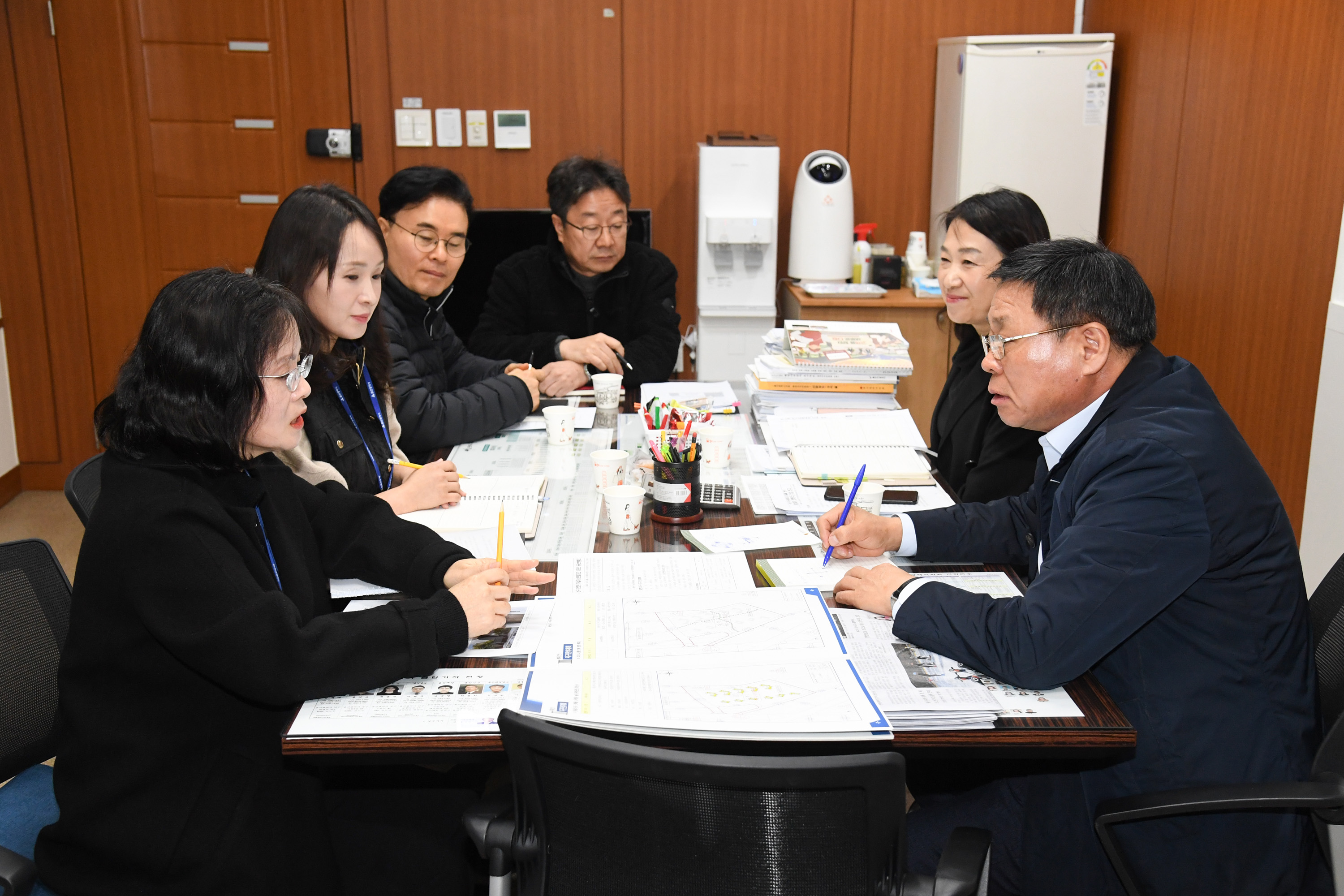 김동칠 의원, 야음동 공공주택 공공보행통로 관련 민원청취 간담회3