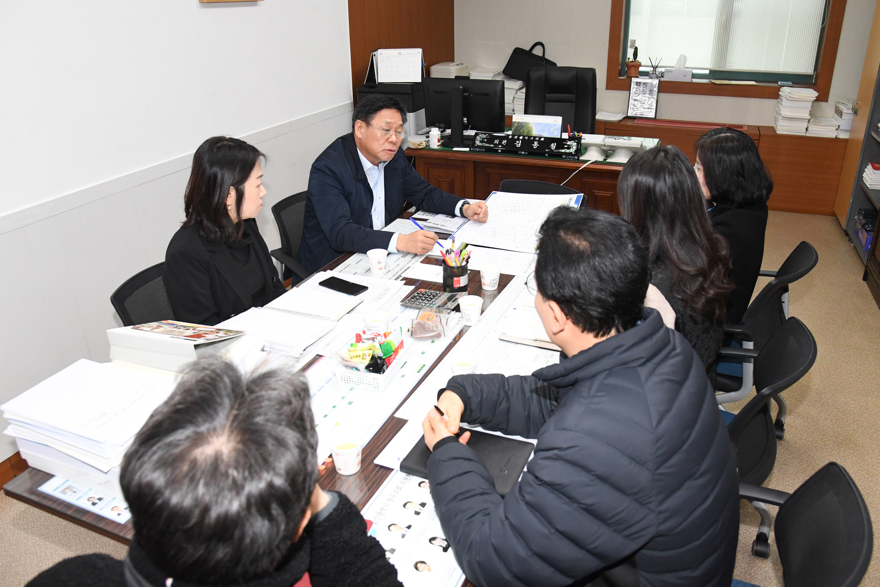 김동칠 의원, 야음동 공공주택 공공보행통로 관련 민원청취 간담회5