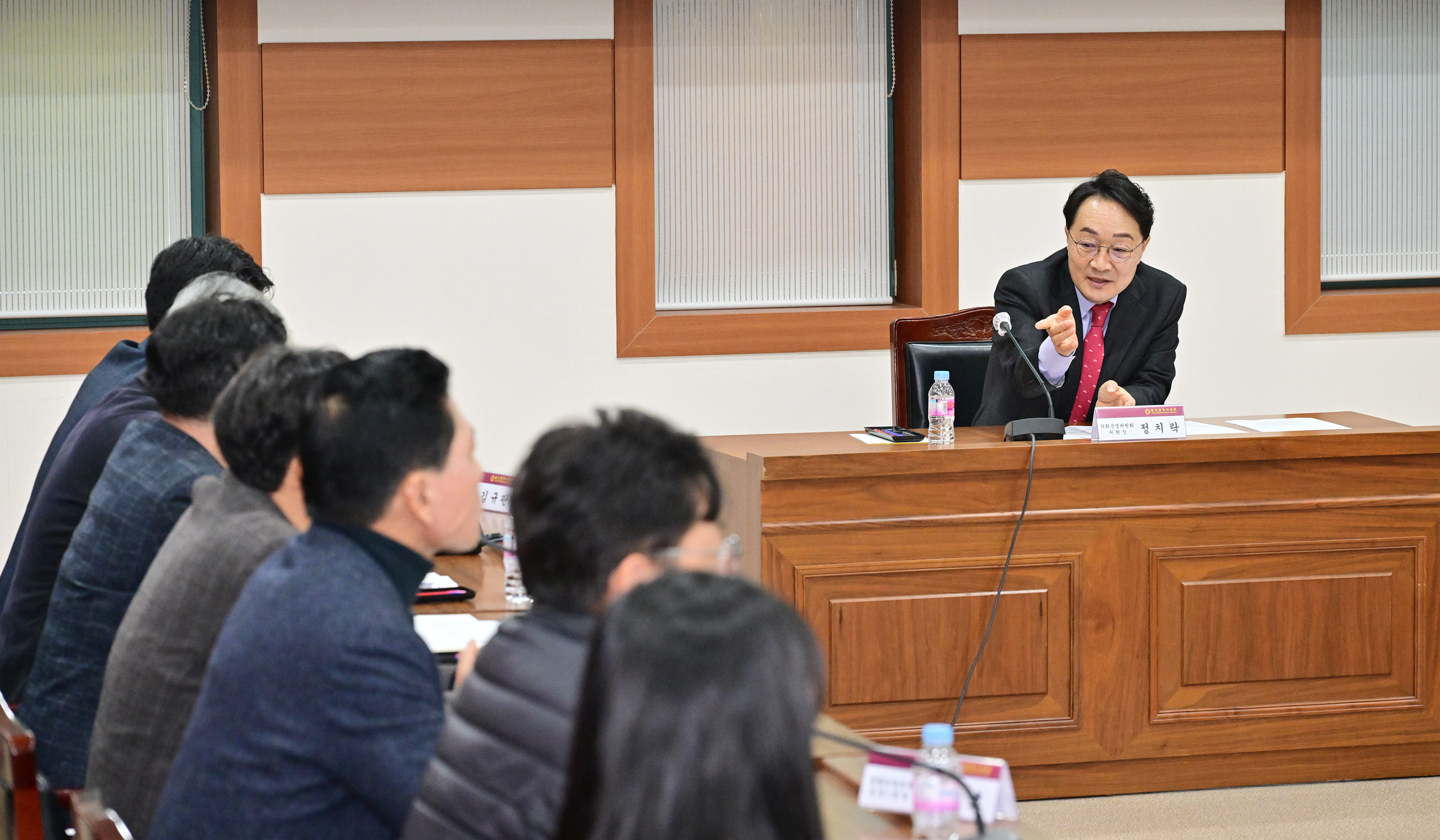 정치락 운영위원장, 북울산역 환승체계 개선 관련 간담회7