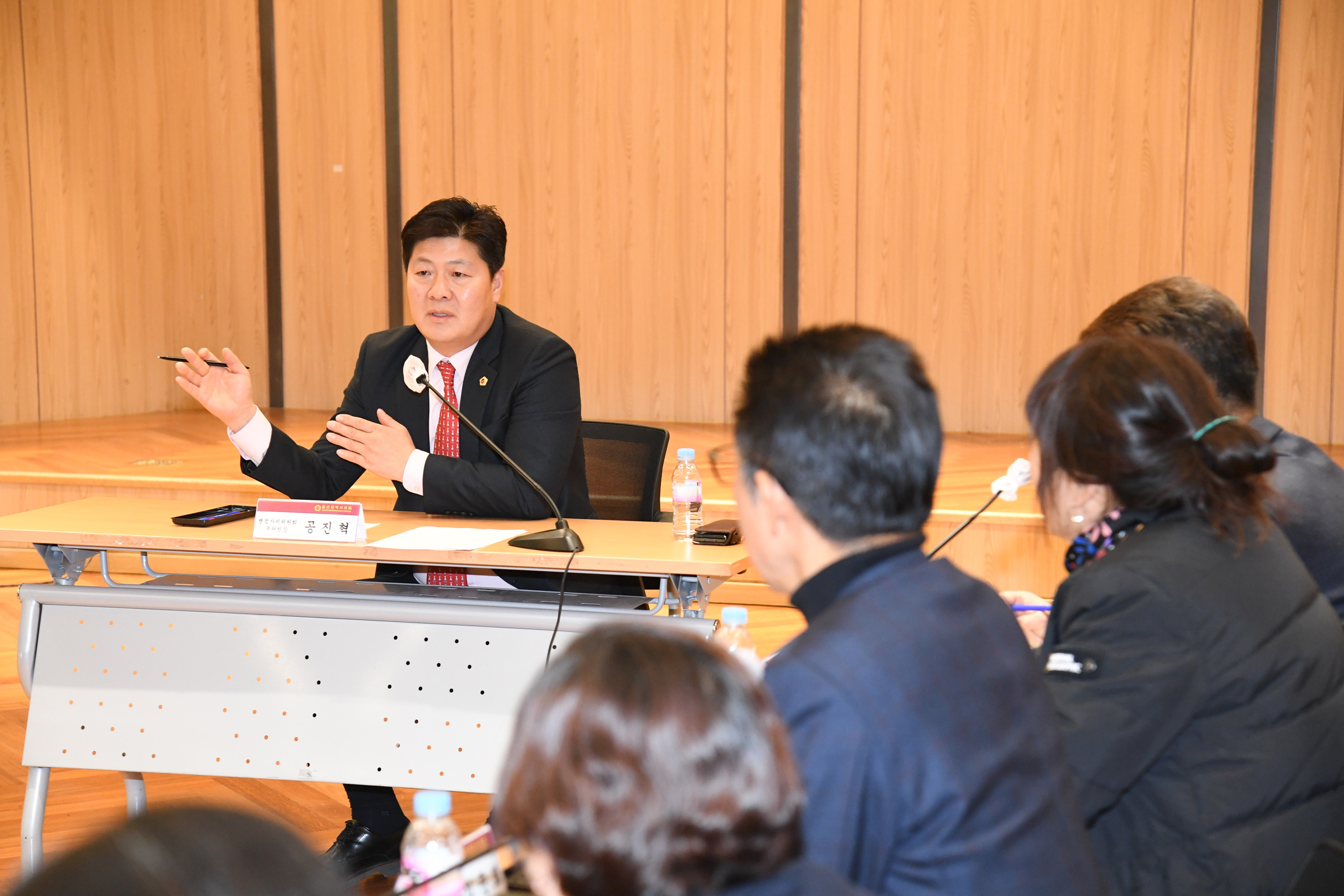 공진혁 행정자치부위원장, 744번 시내버스 노선개편 관련 업무협의7