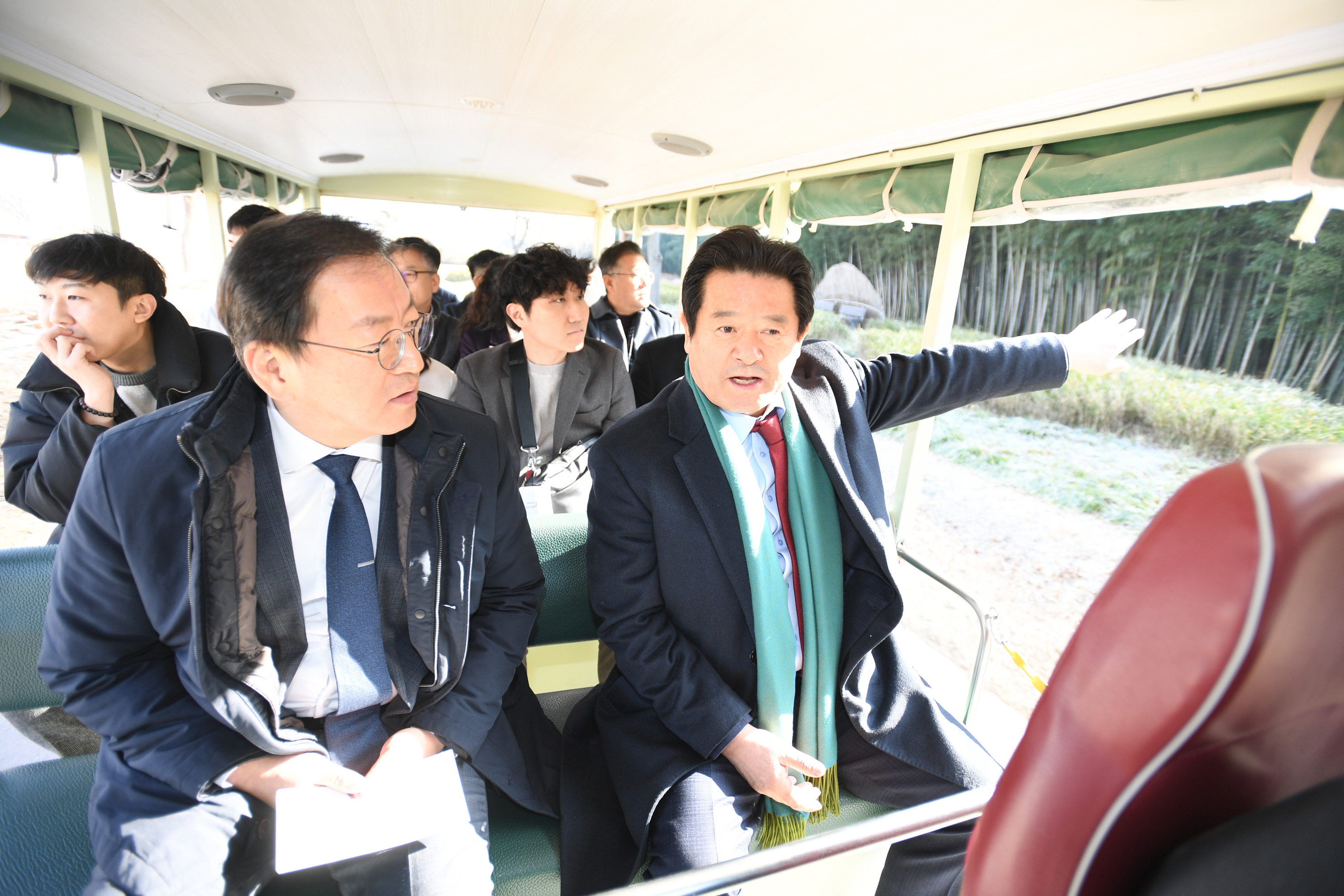 전국 시도의회 운영위원장, 태화강국가정원 견학4