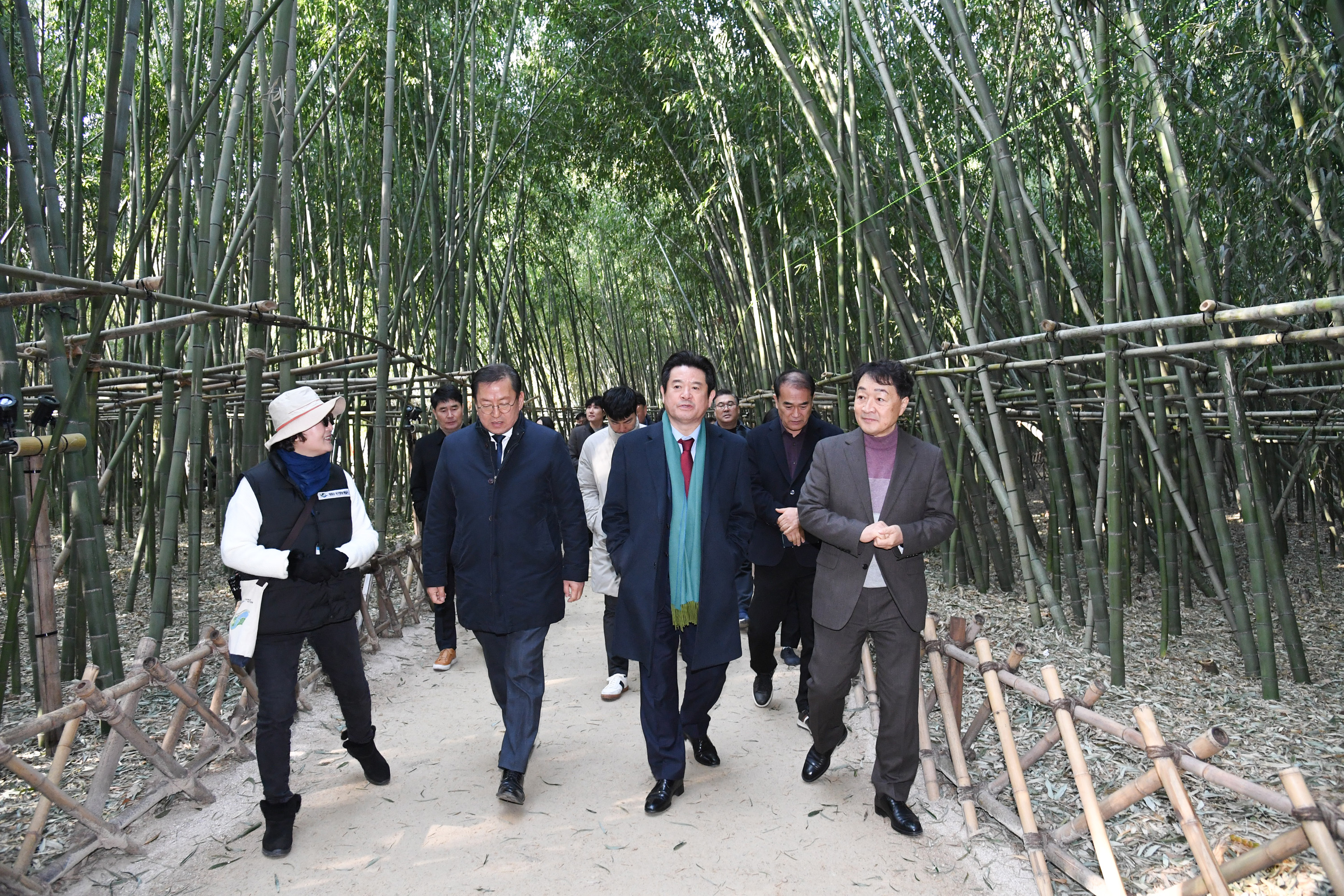 전국 시도의회 운영위원장, 태화강국가정원 견학6