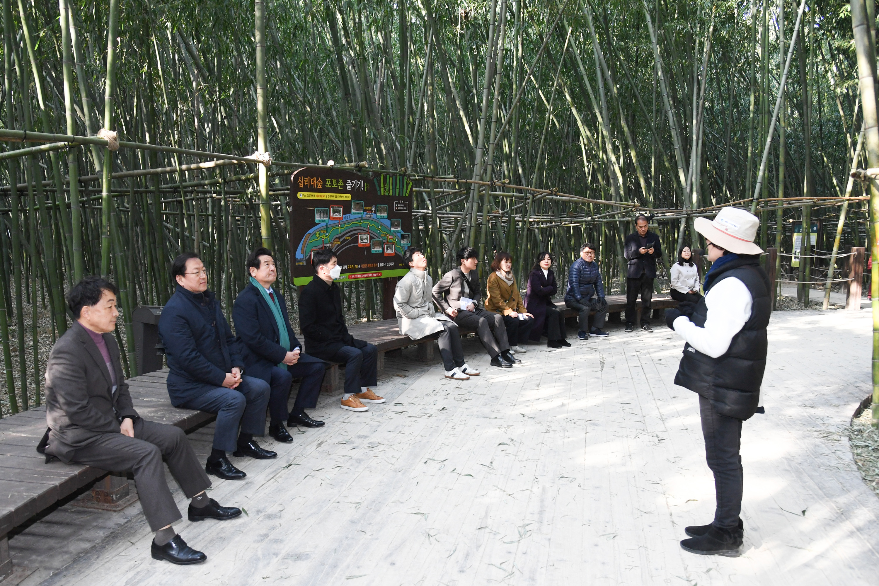 전국 시도의회 운영위원장, 태화강국가정원 견학9