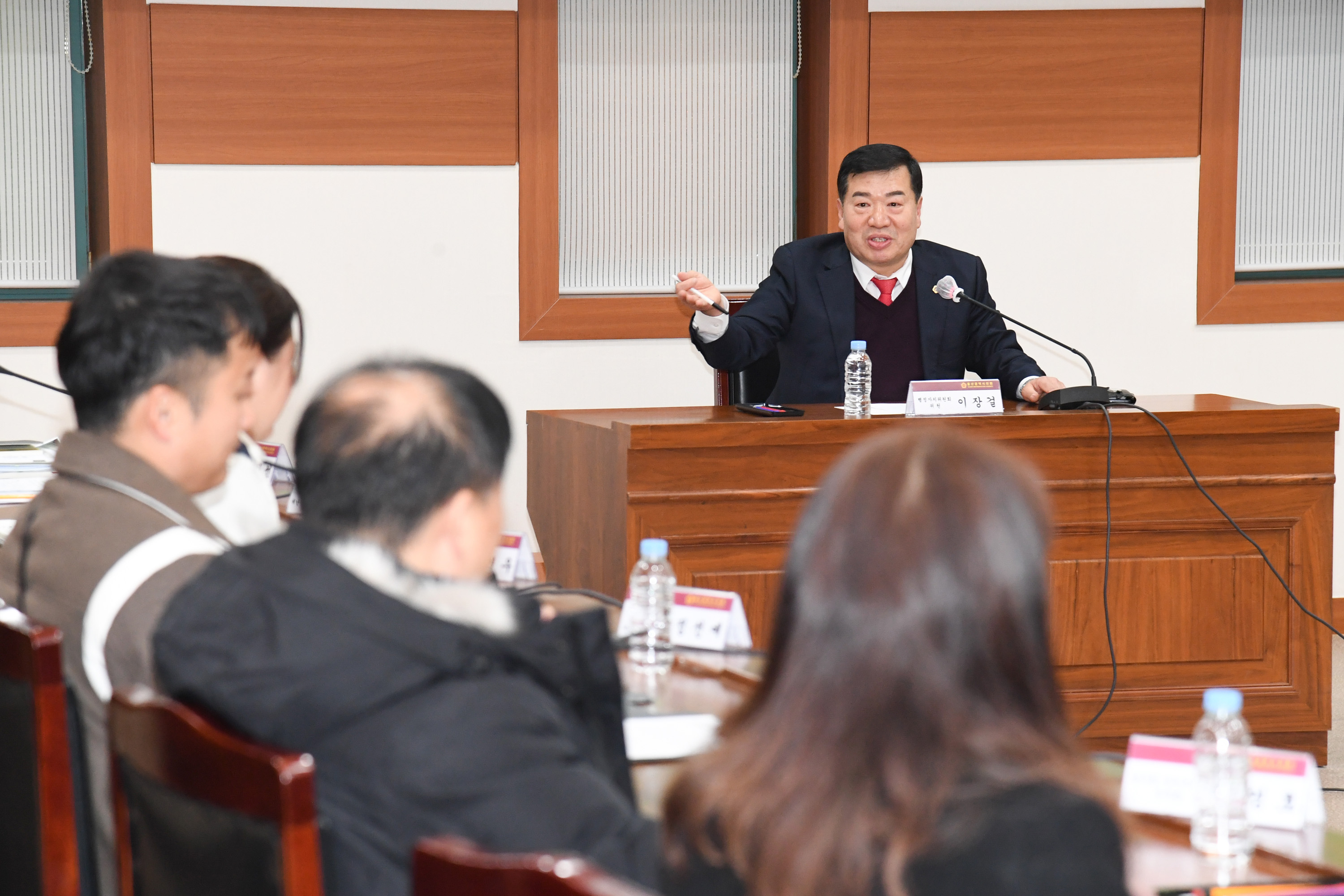 이장걸 의원, 화재안전 강화를 위한 지역자율방재단 및 의용소방대 간담회6