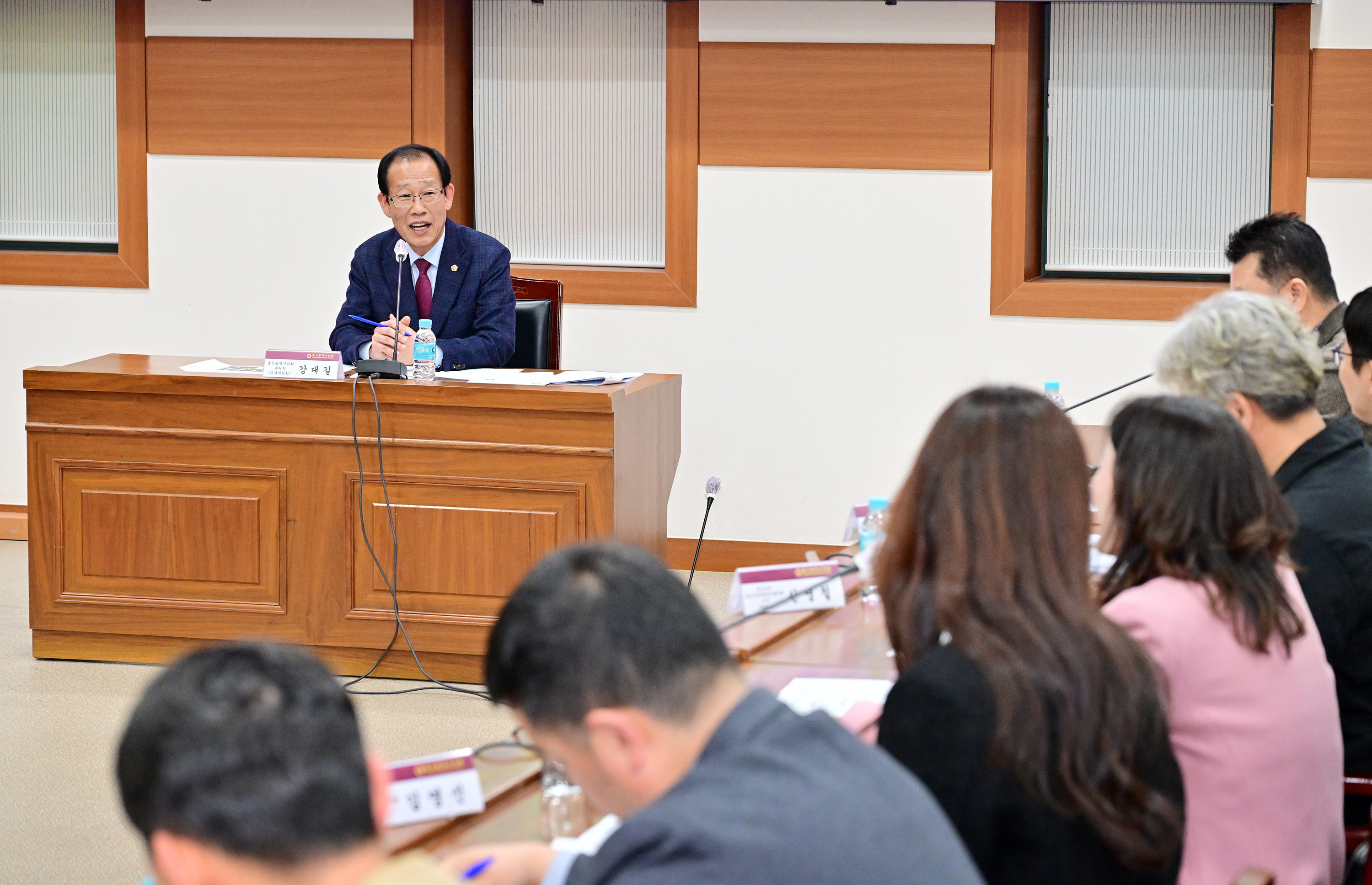 강대길 부의장, 학생 건강증진 방안 모색 간담회3