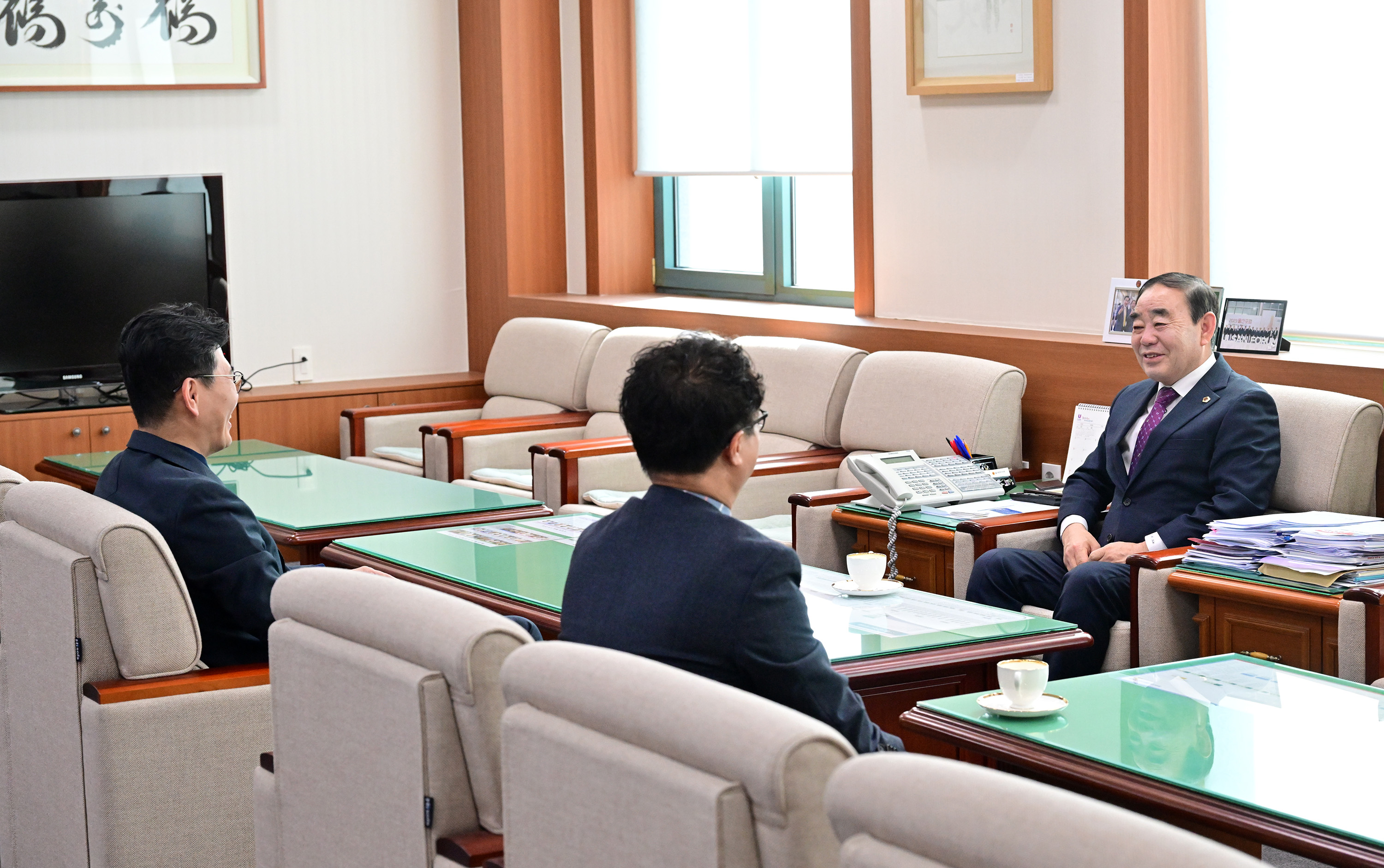 박동준 신임 울산남부경찰서장 의장실 내방3